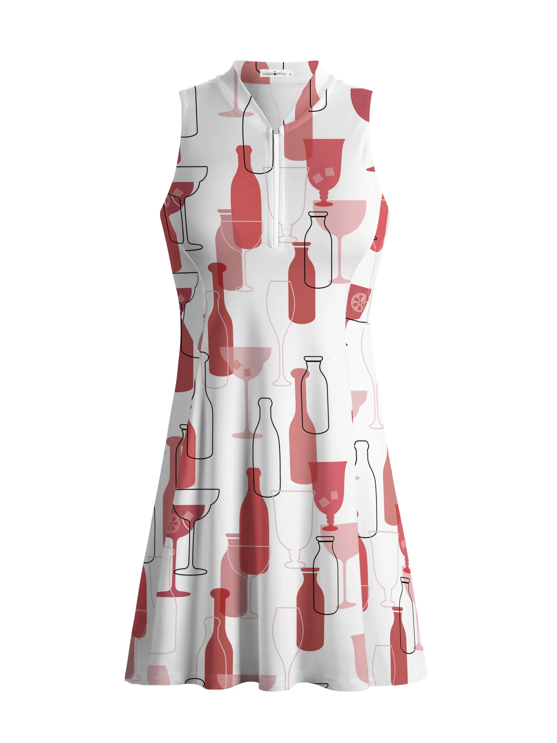 Cherryswing Wine Time Dress With Shorts