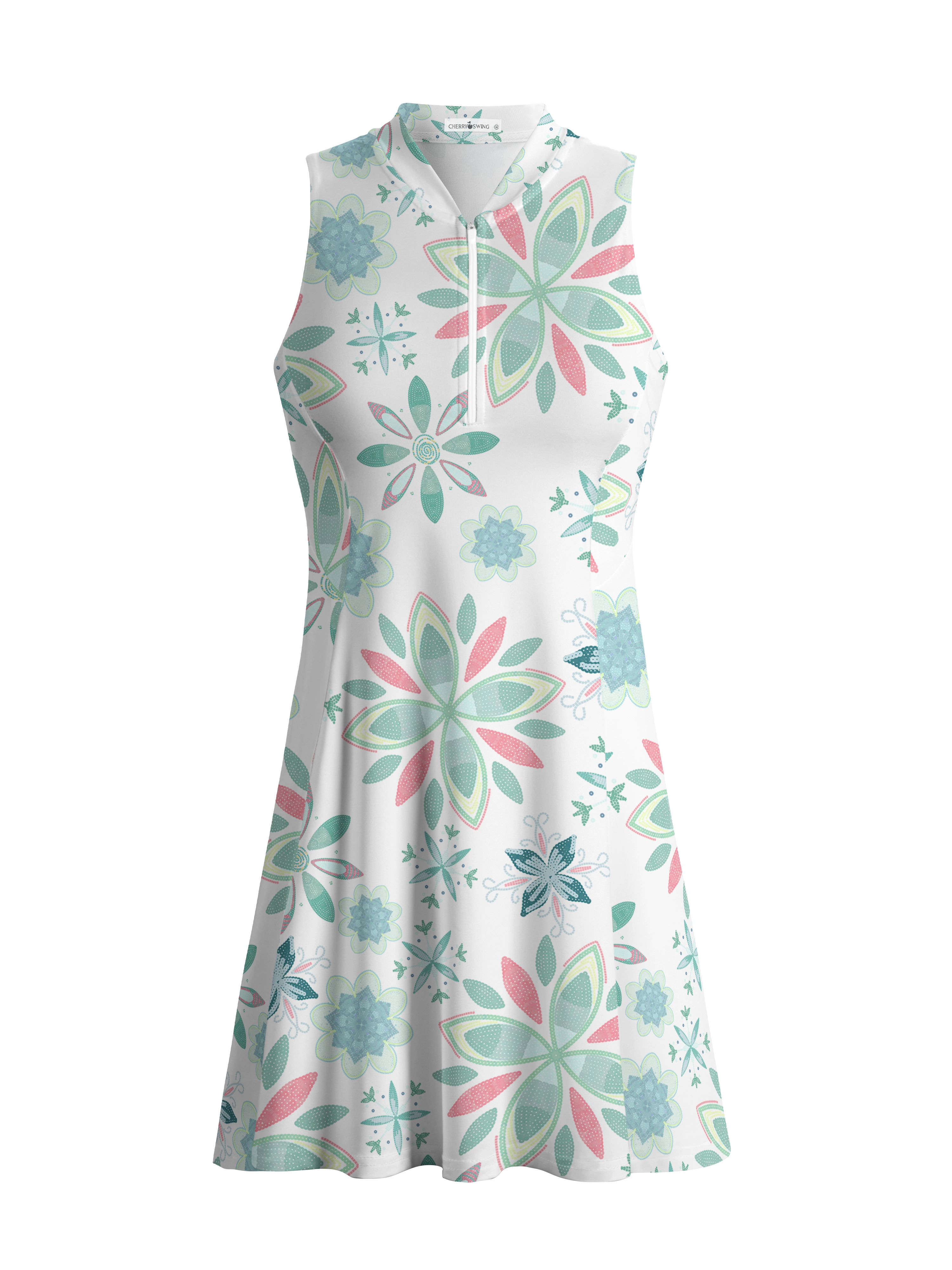 Cherryswing Springtime Garden Golf Dress With Shorts
