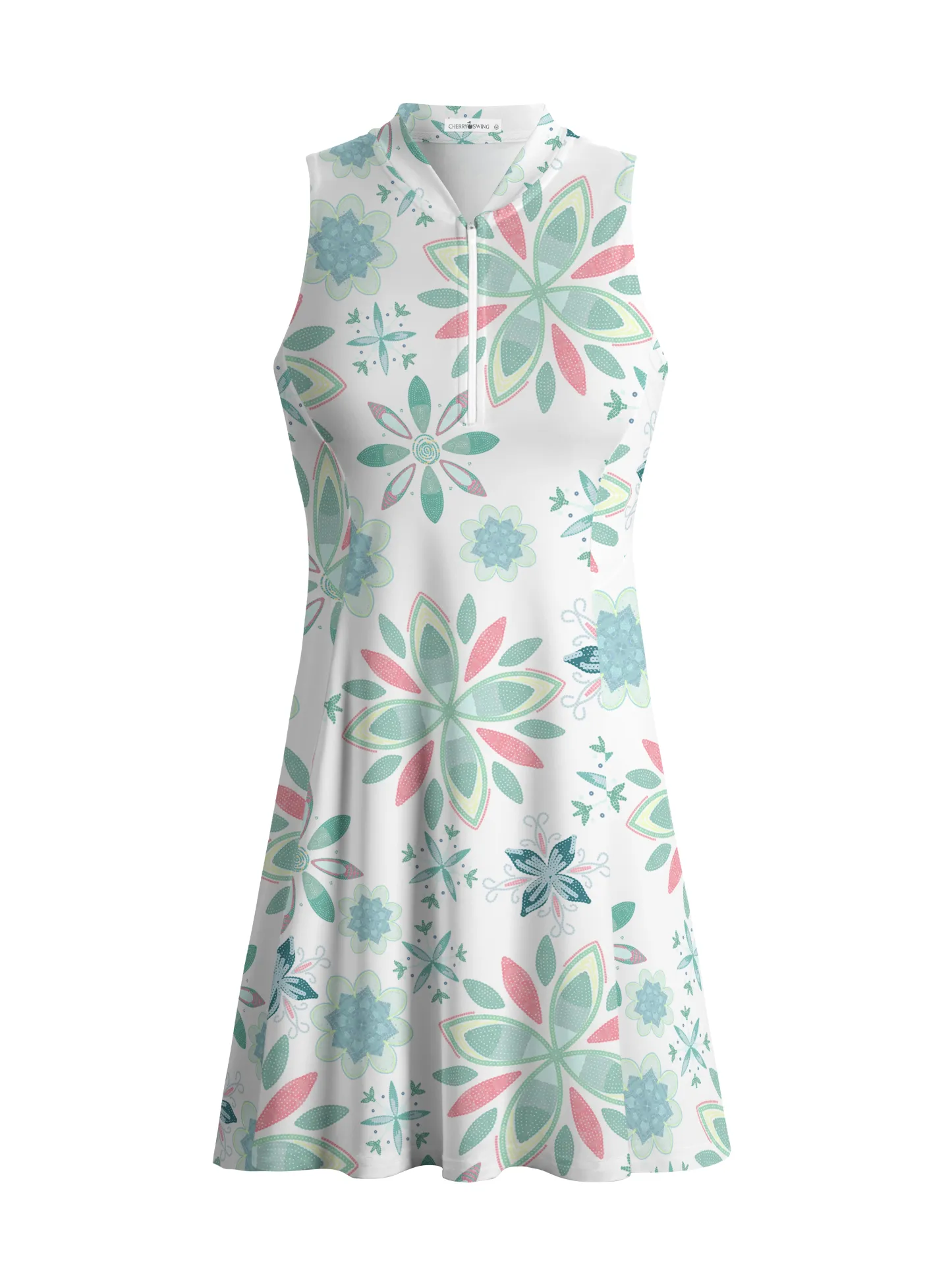 Cherryswing Springtime Garden Golf Dress With Shorts