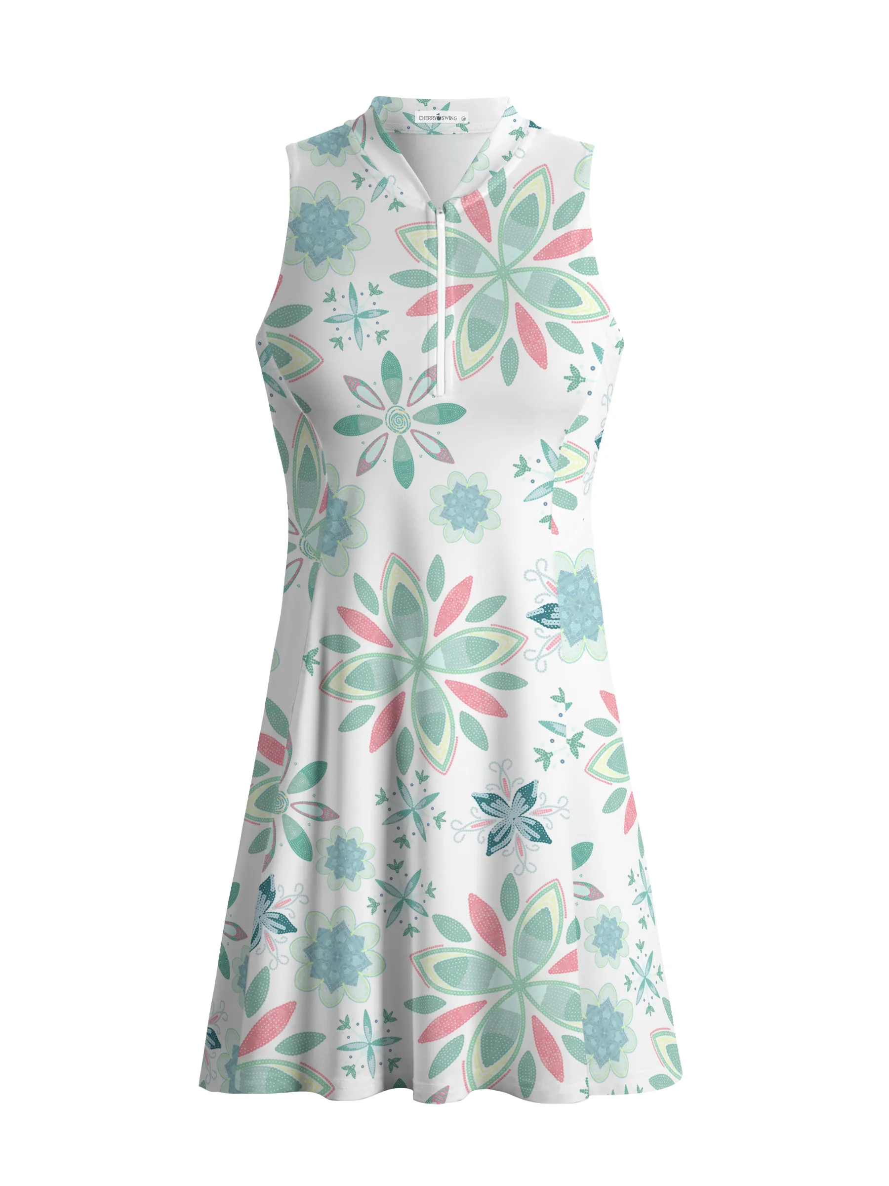 Cherryswing Springtime Garden Golf Dress With Shorts