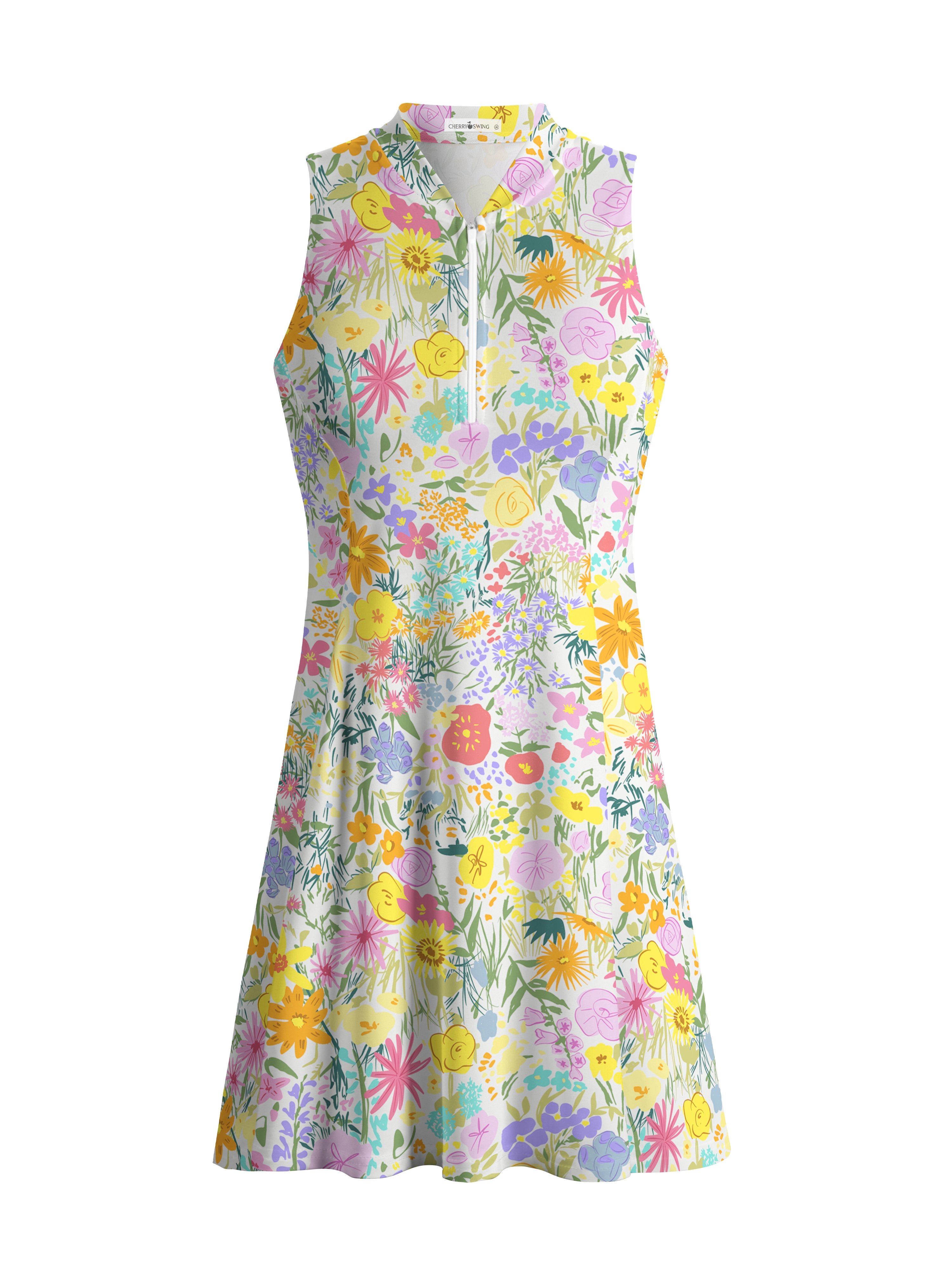 Cherryswing Nature's Beauty Golf Dress With Shorts
