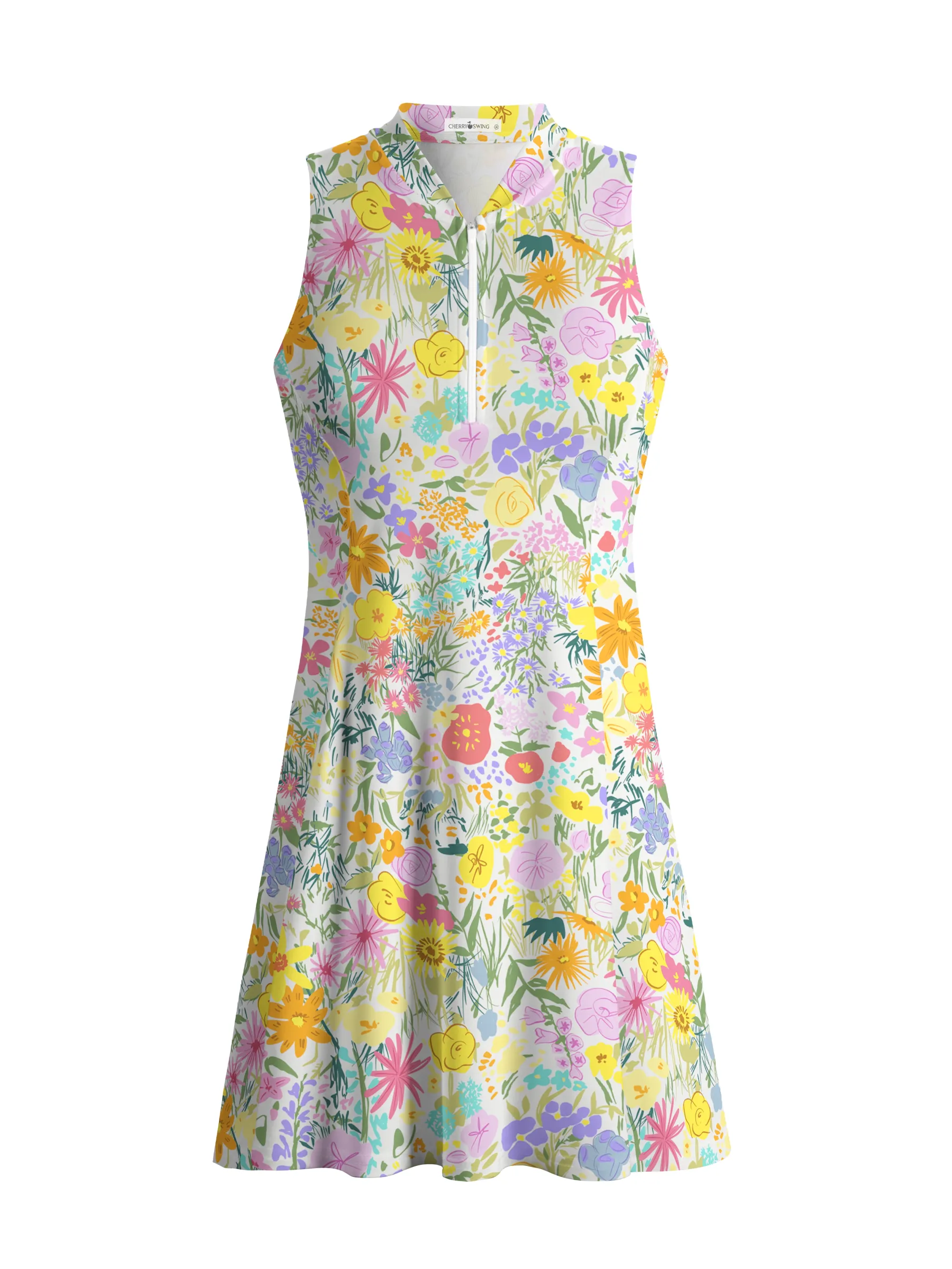 Cherryswing Nature's Beauty Golf Dress With Shorts
