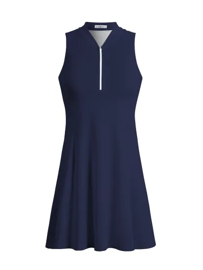 Cherryswing Navy Golf Dress