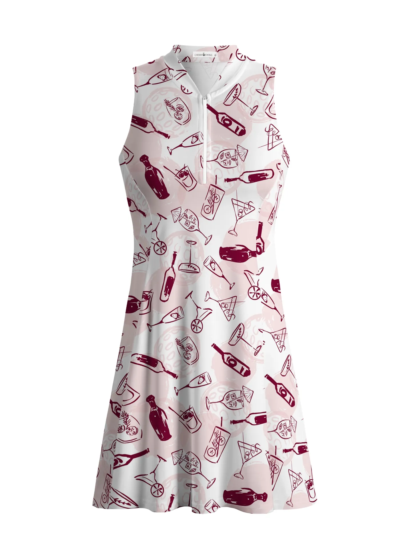 Cherryswing Charm Golf Dress With Shorts