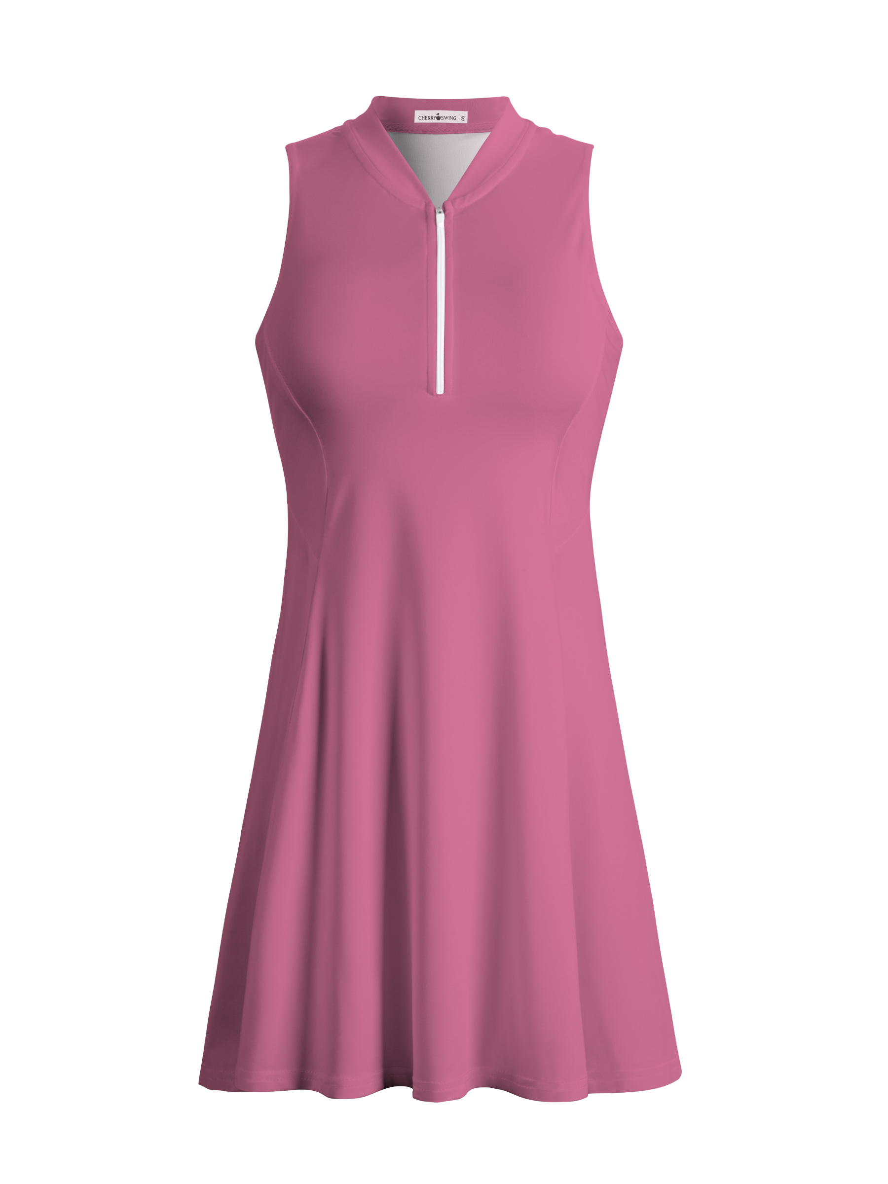 Cherryswing Rose Color Golf Dress With Shorts