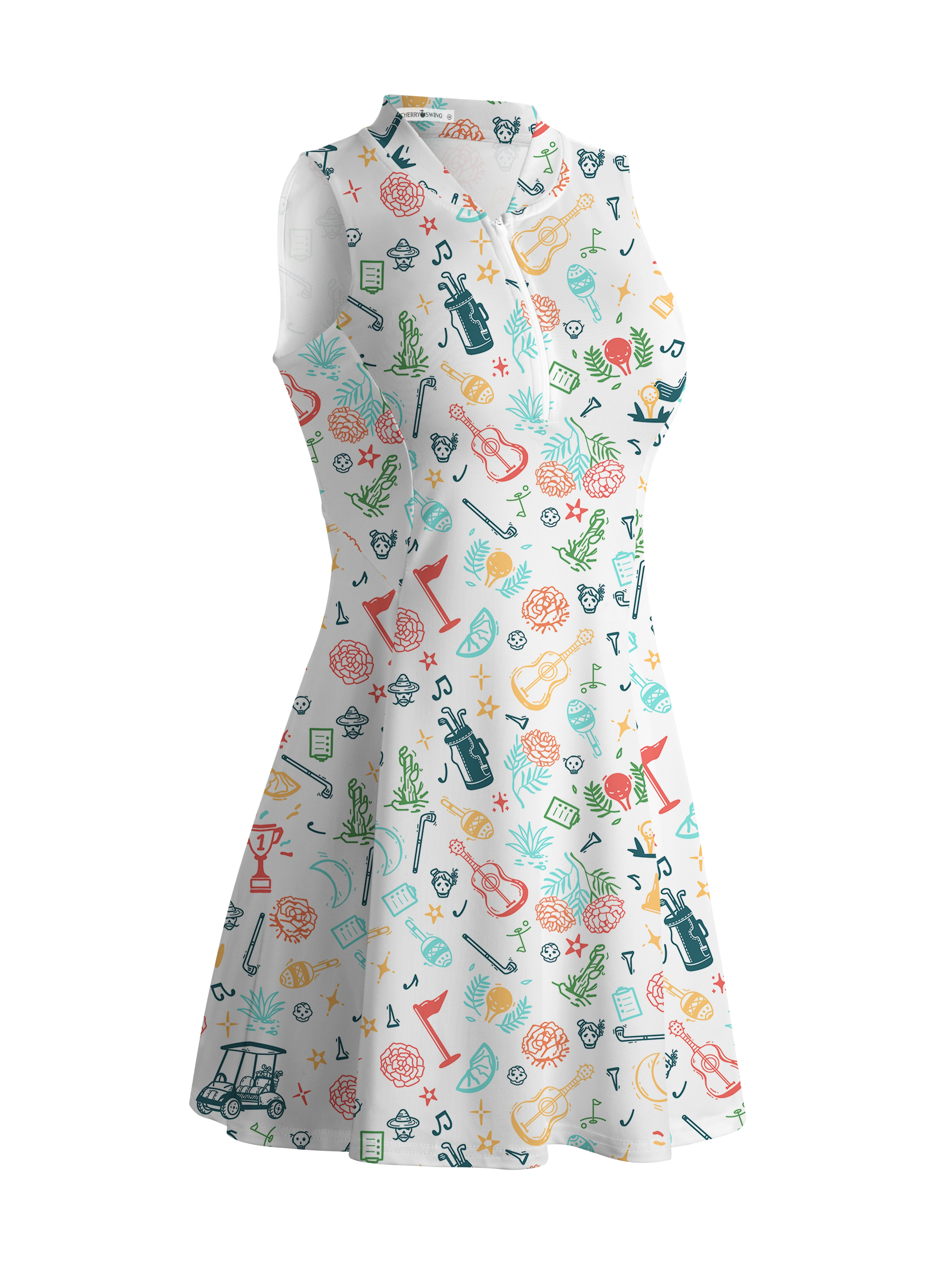 Cherryswing Golf Tournament Golf Dress With Shorts