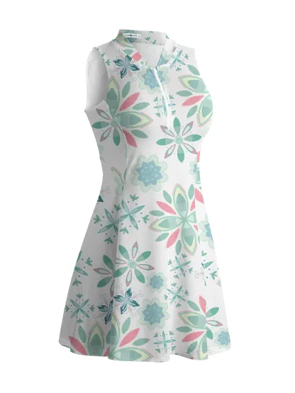 Cherryswing Springtime Garden Golf Dress With Shorts