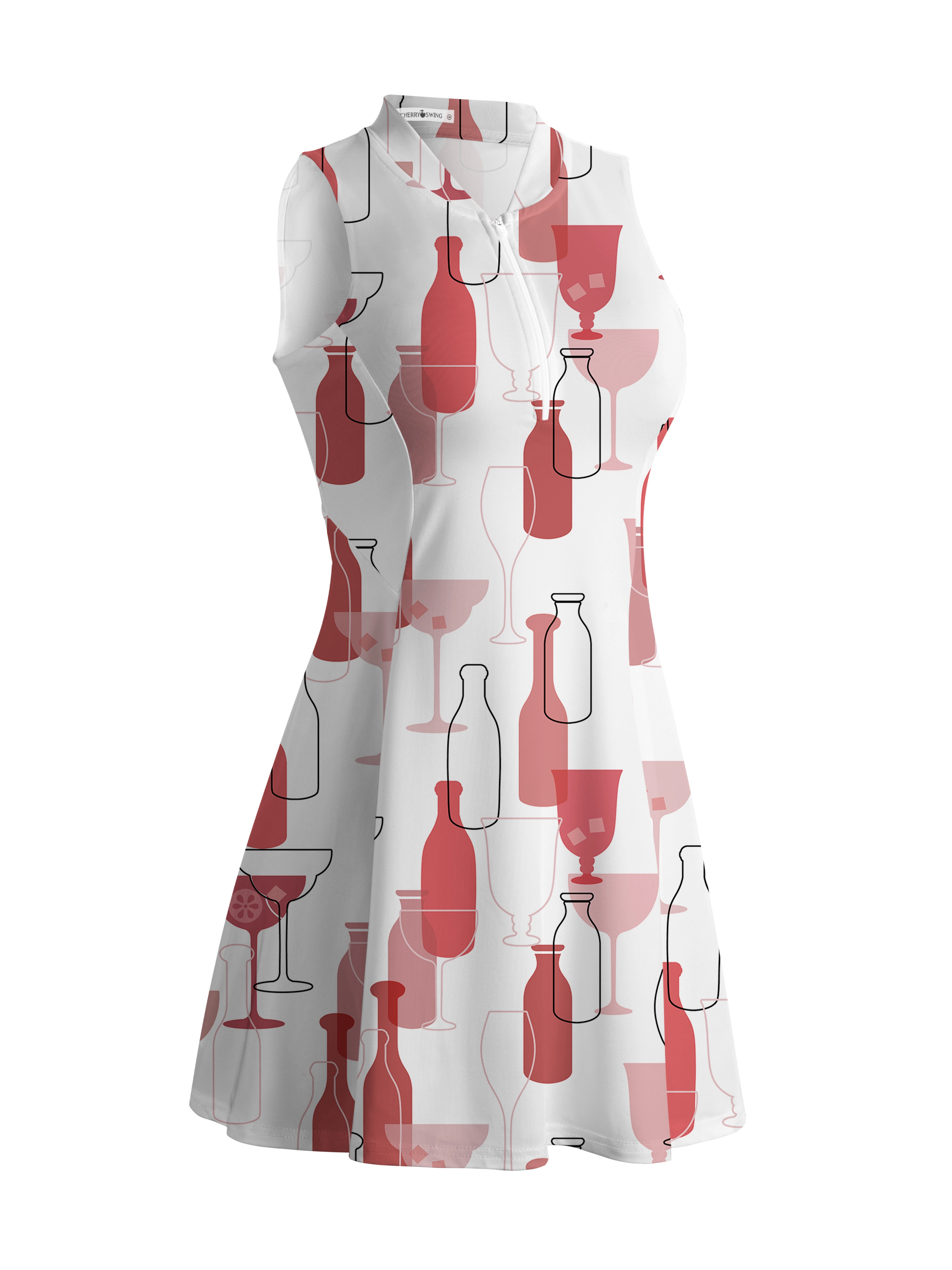 Cherryswing Wine Time Dress With Shorts
