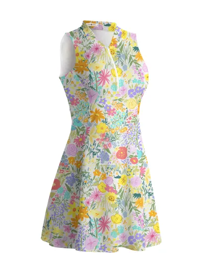 Cherryswing Nature's Beauty Golf Dress With Shorts