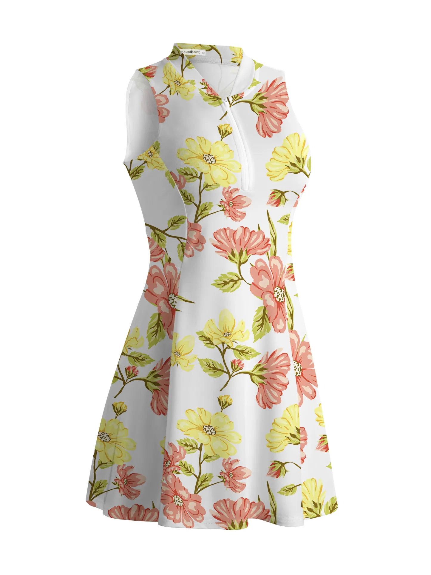 Cherryswing Colorful Spring Golf Dress With Shorts