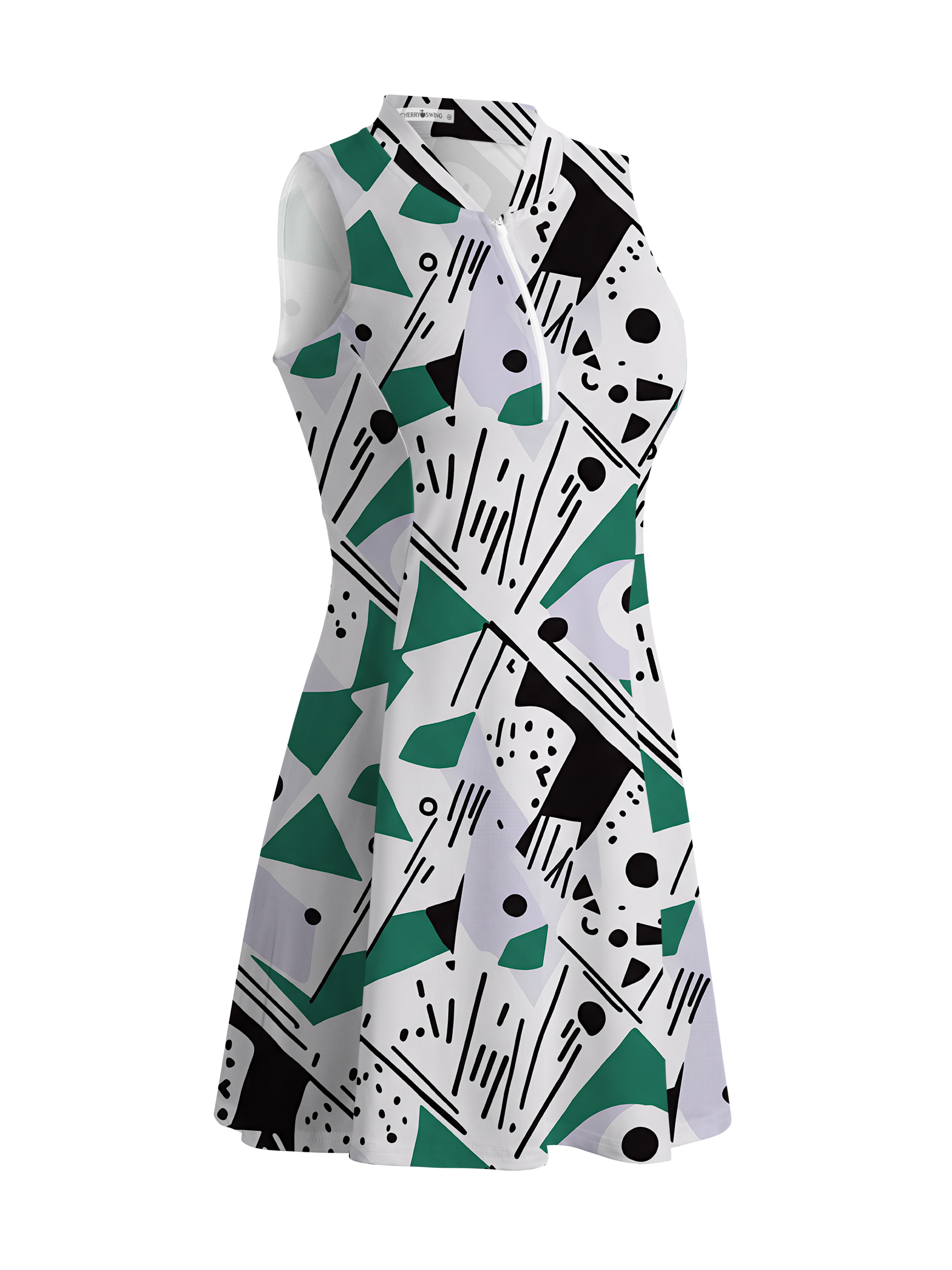 Cherryswing Memphis Bloom Golf Dress With Shorts