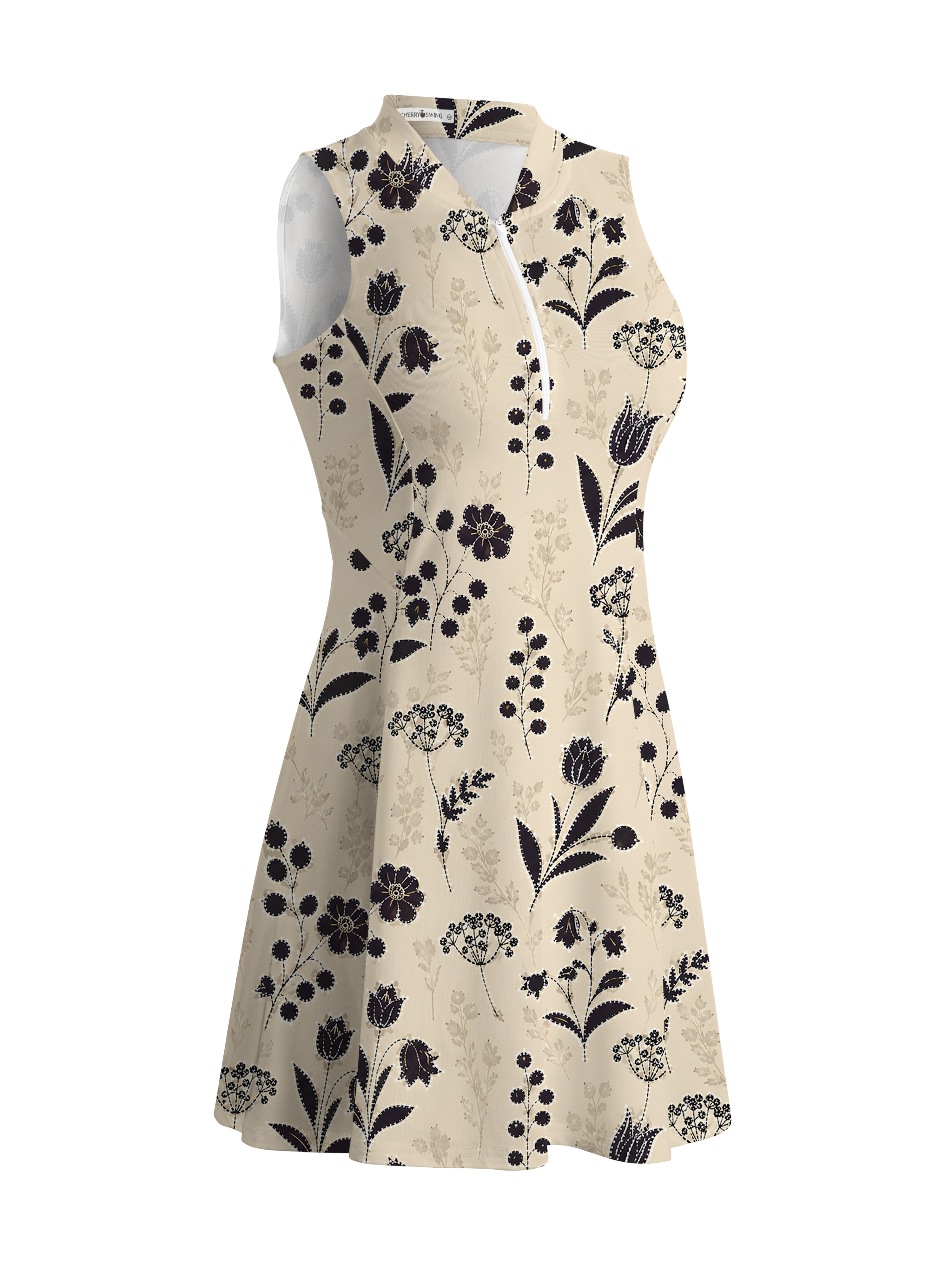 Cherryswing Shadows Dance Golf Dress With Shorts