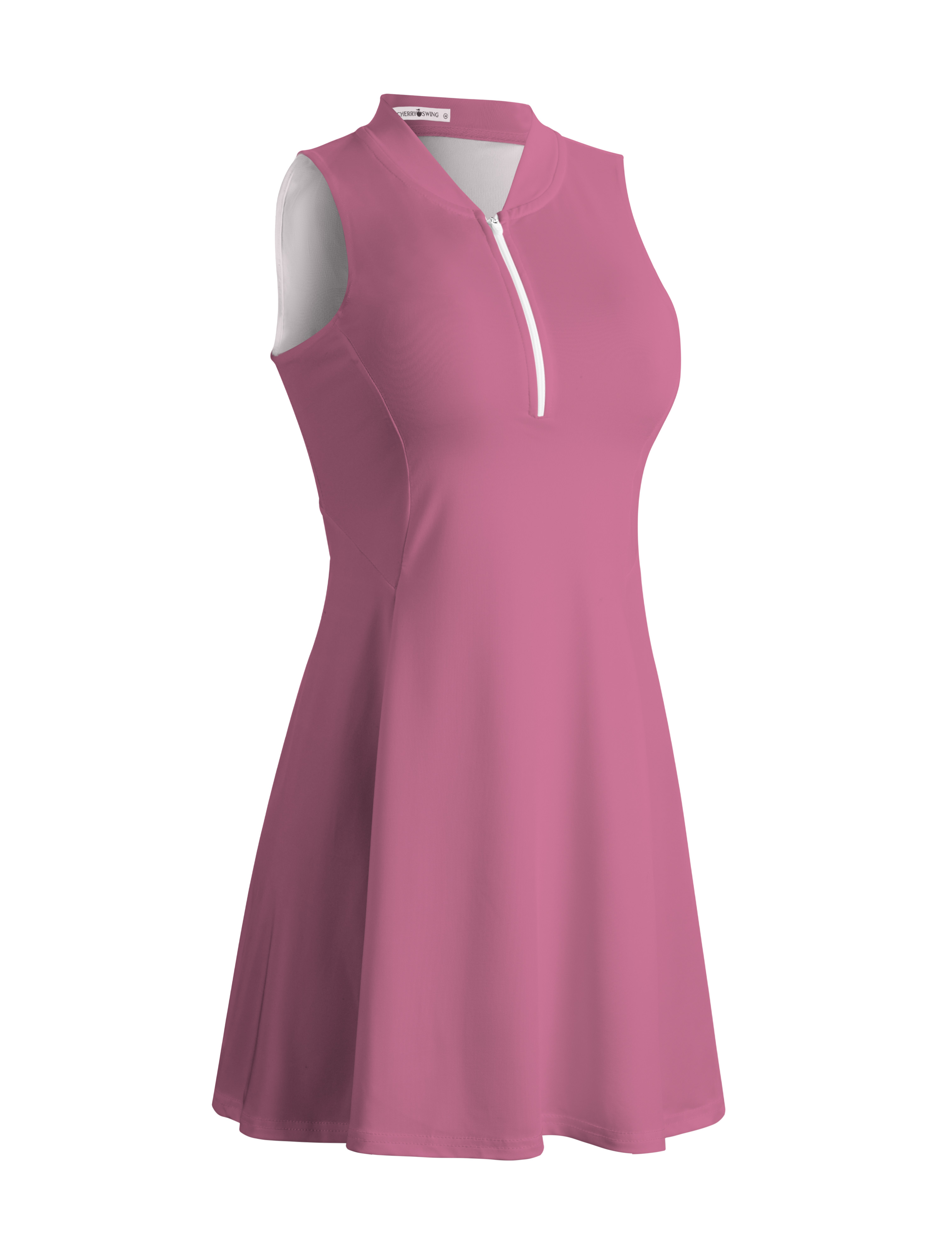 Cherryswing Rose Color Golf Dress With Shorts