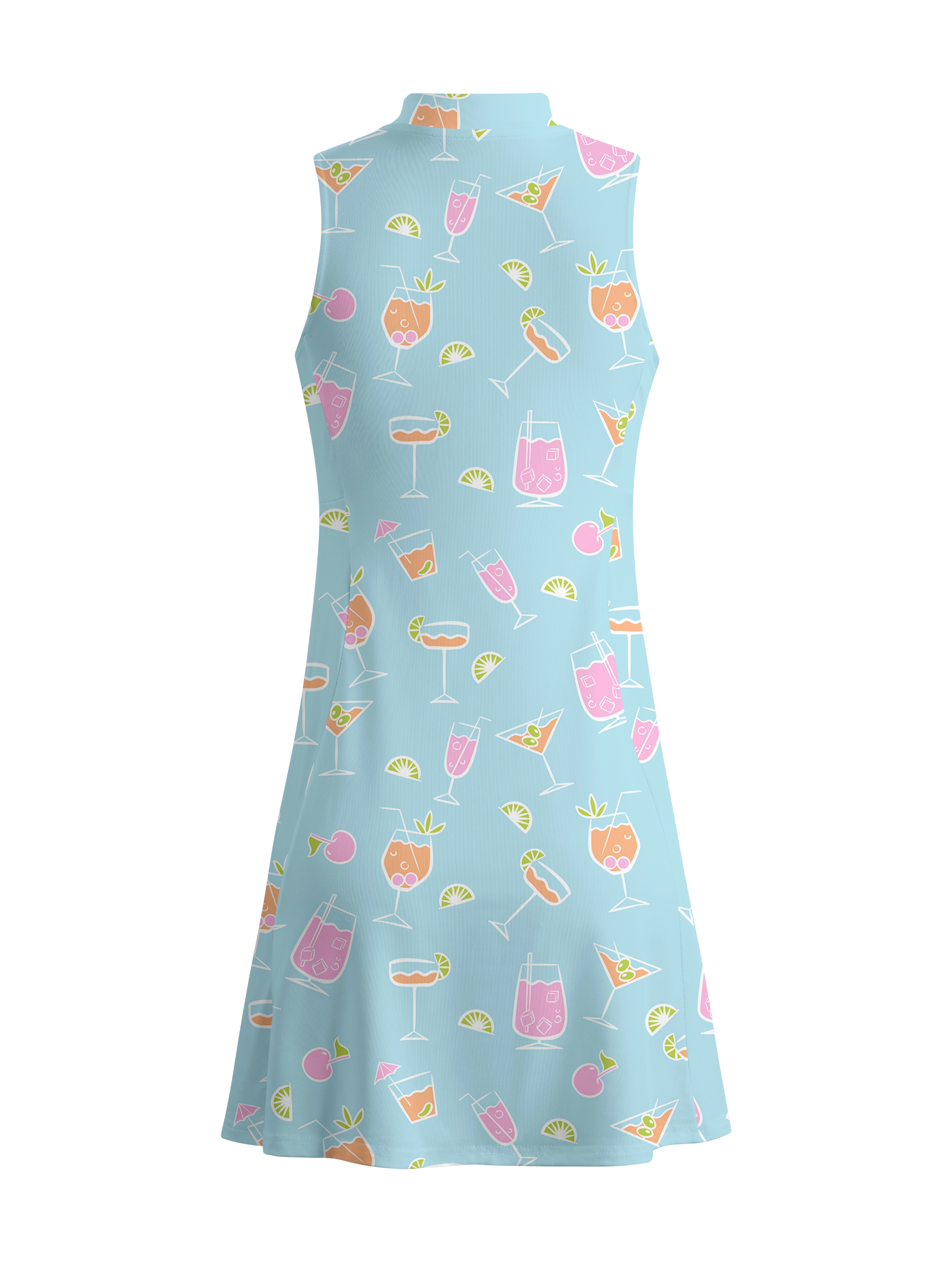 Cherryswing Refreshing Cocktails Golf Dress With Shorts