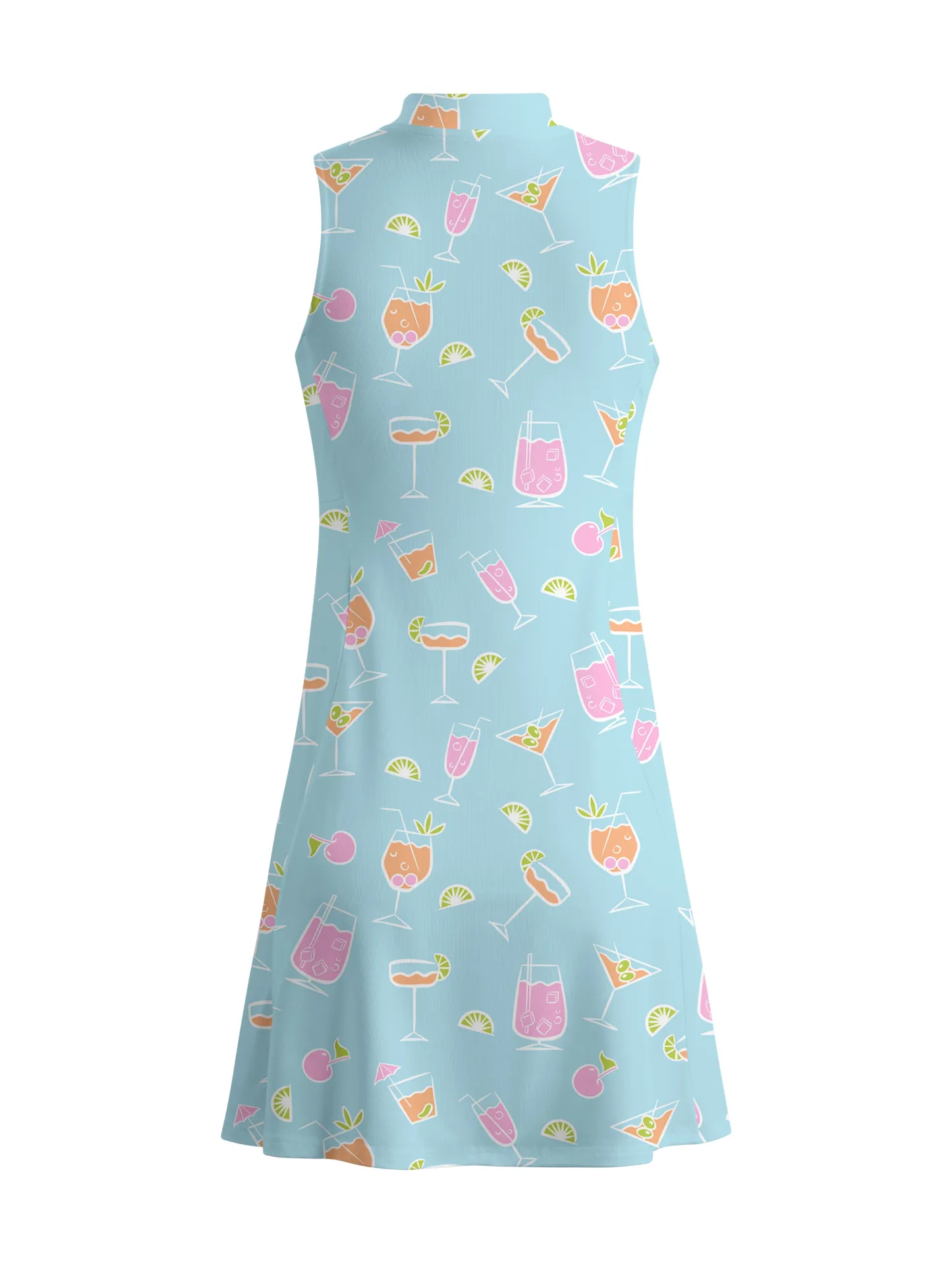 Cherryswing Refreshing Cocktails Golf Dress With Shorts