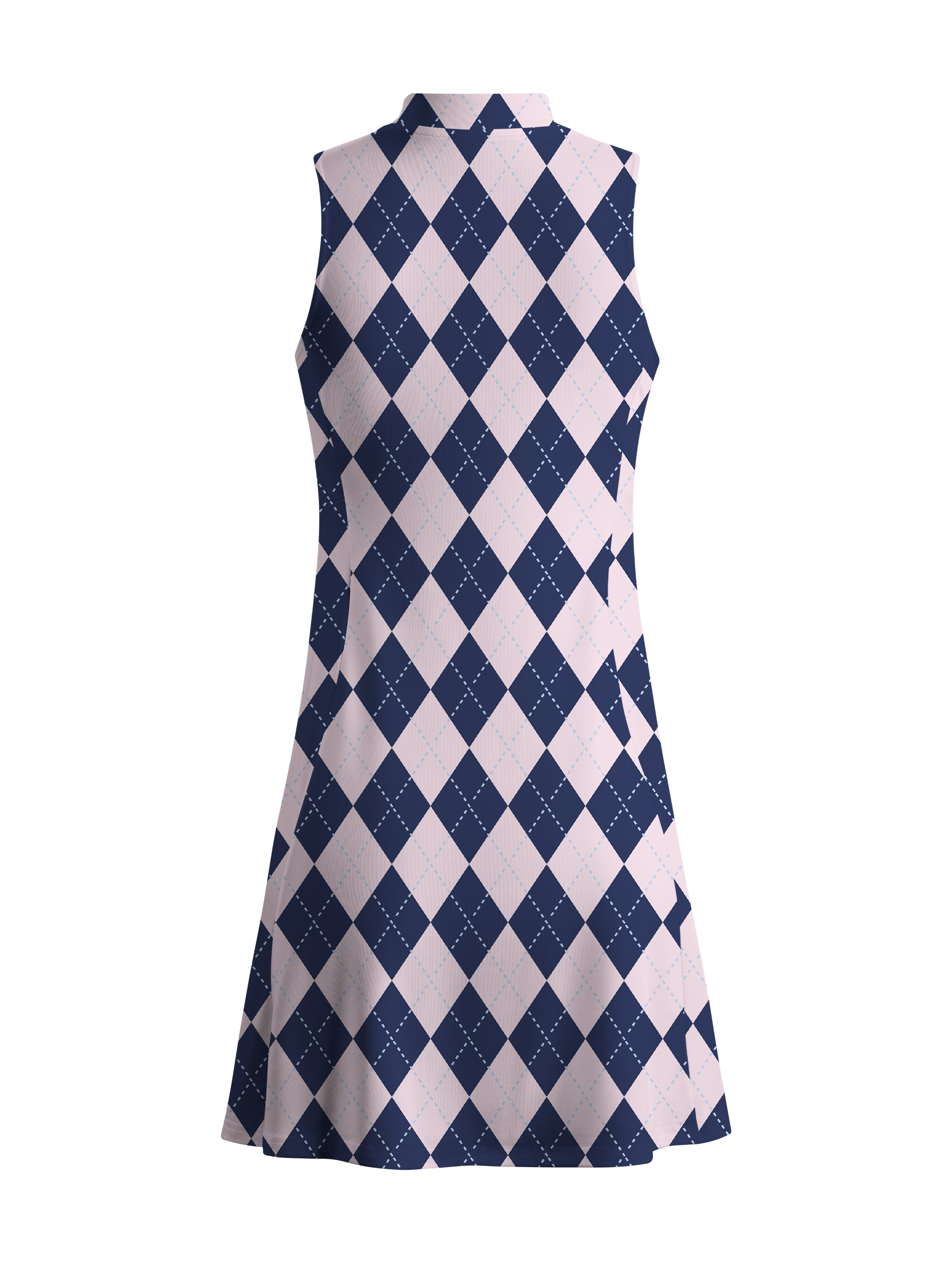 Cherryswing Rose Color Golf Dress With Shorts