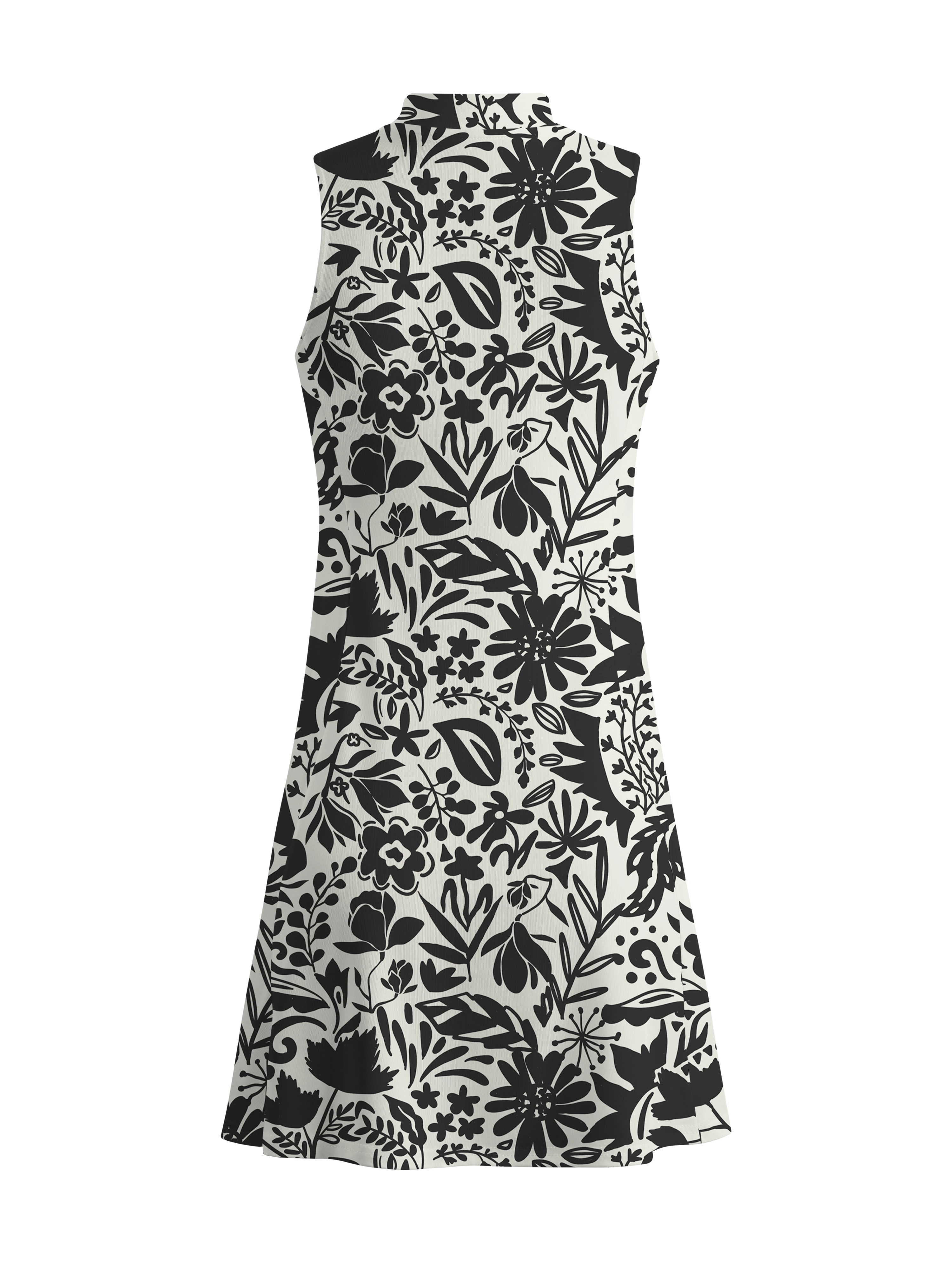 Cherryswing Geometric Art Golf Dress With Shorts
