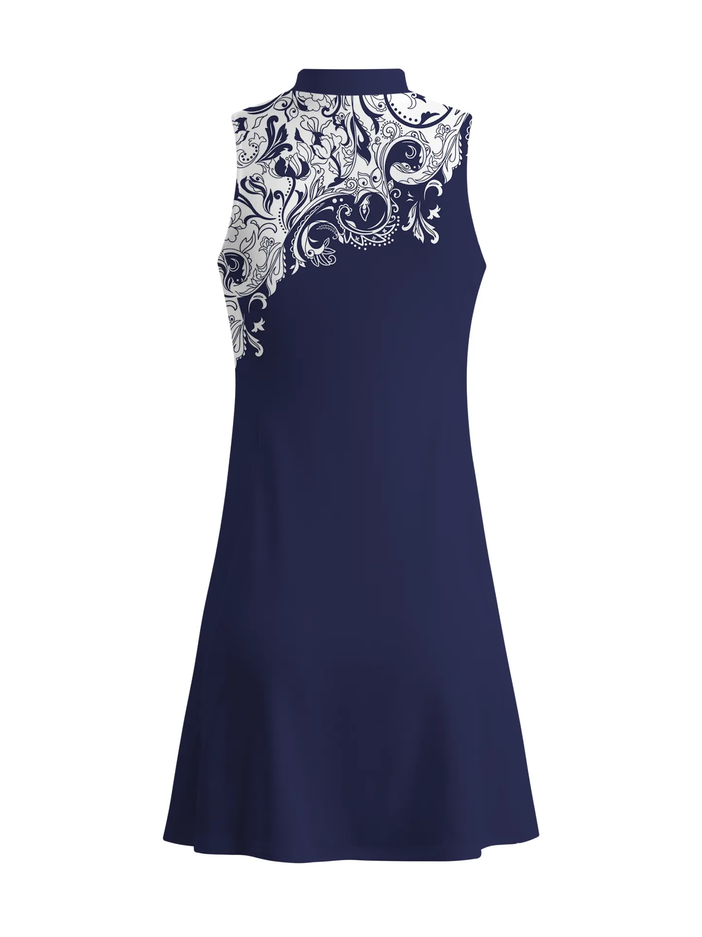 Cherryswing Timeless Artistry Golf Dress With Shorts