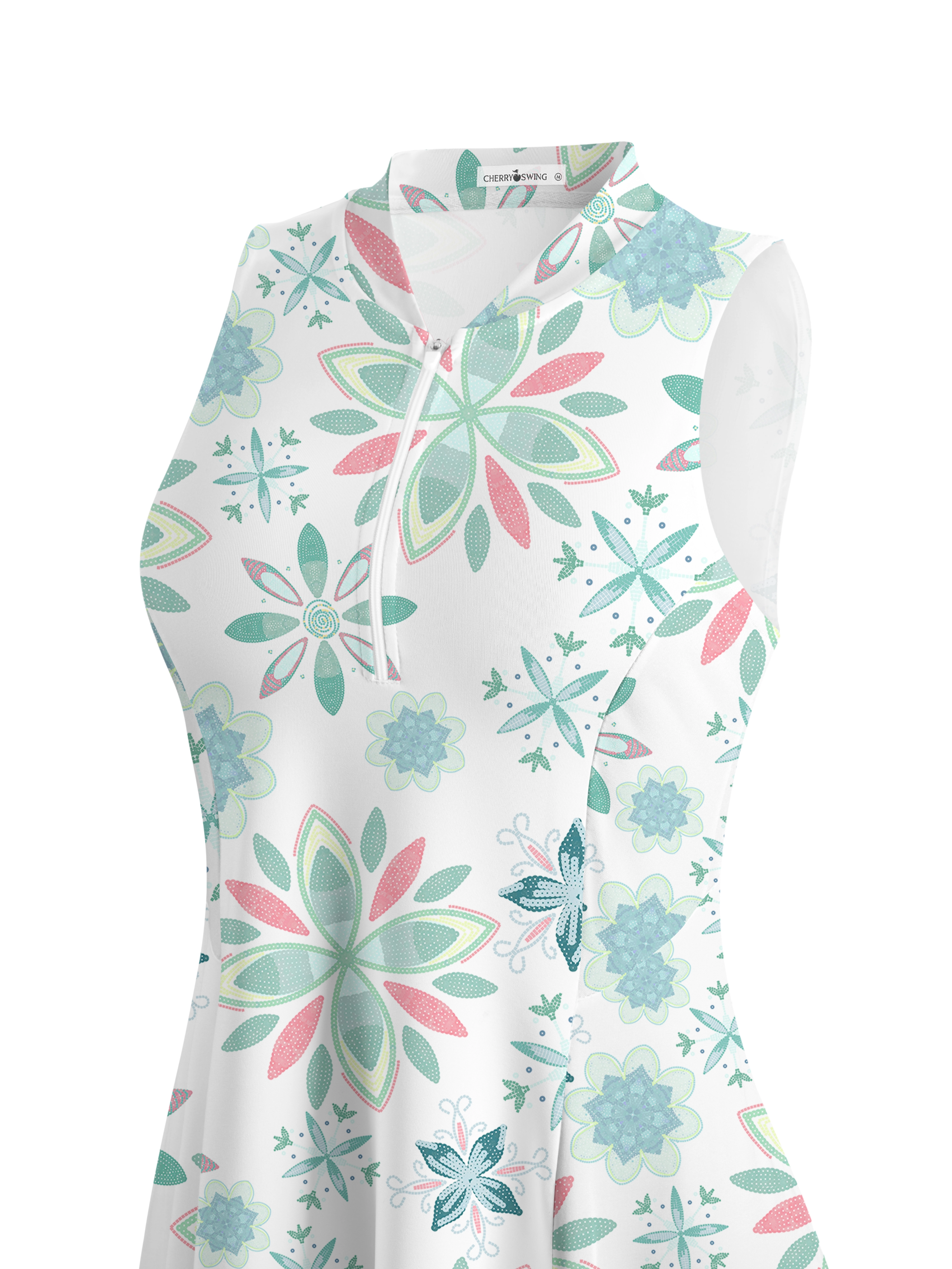 Cherryswing Springtime Garden Golf Dress With Shorts