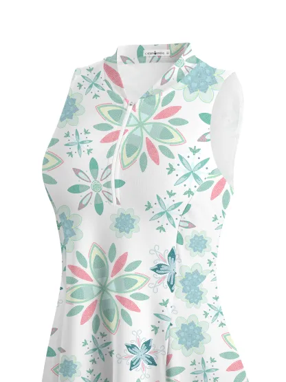 Cherryswing Springtime Garden Golf Dress With Shorts