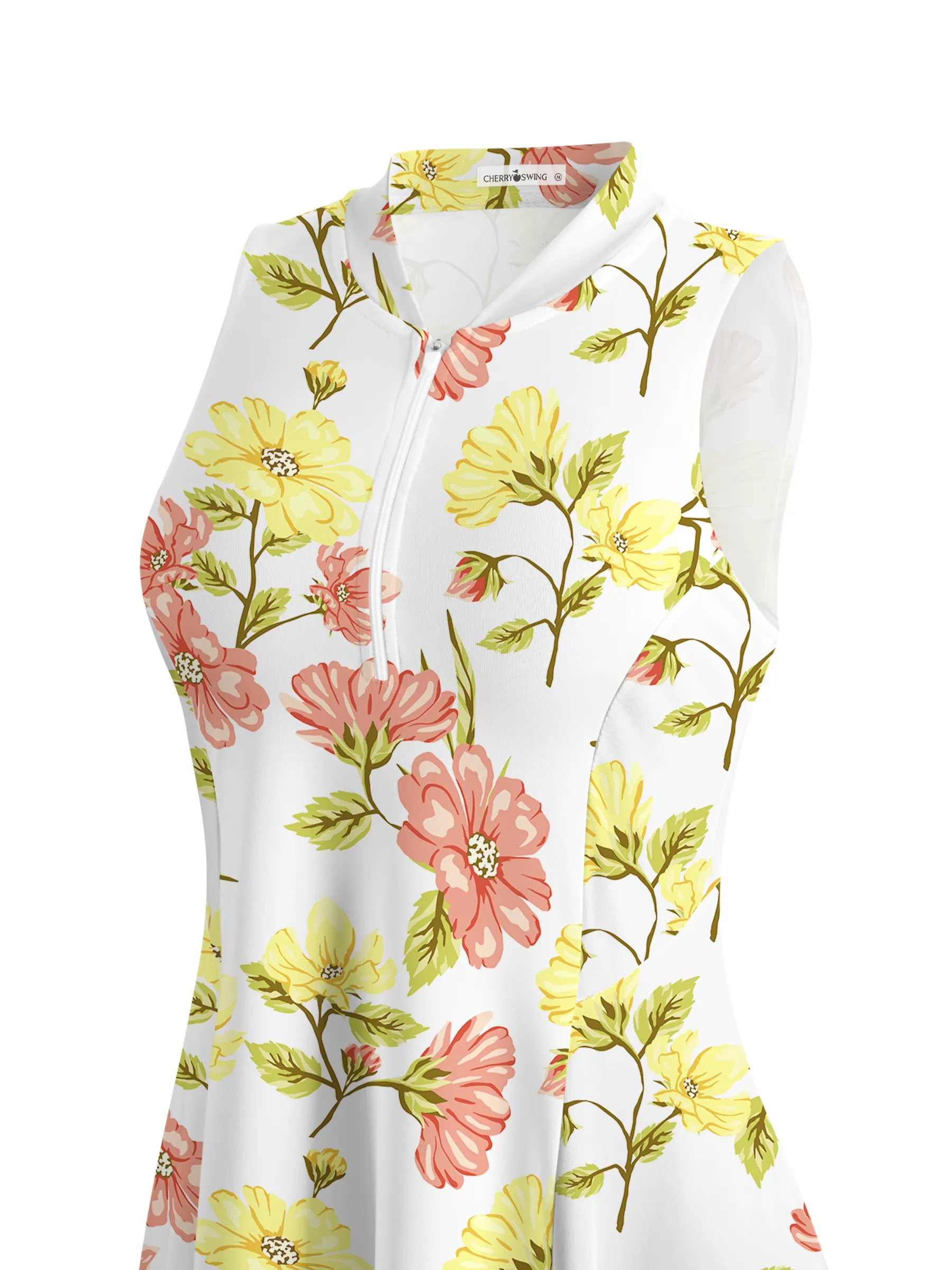 Cherryswing Colorful Spring Golf Dress With Shorts