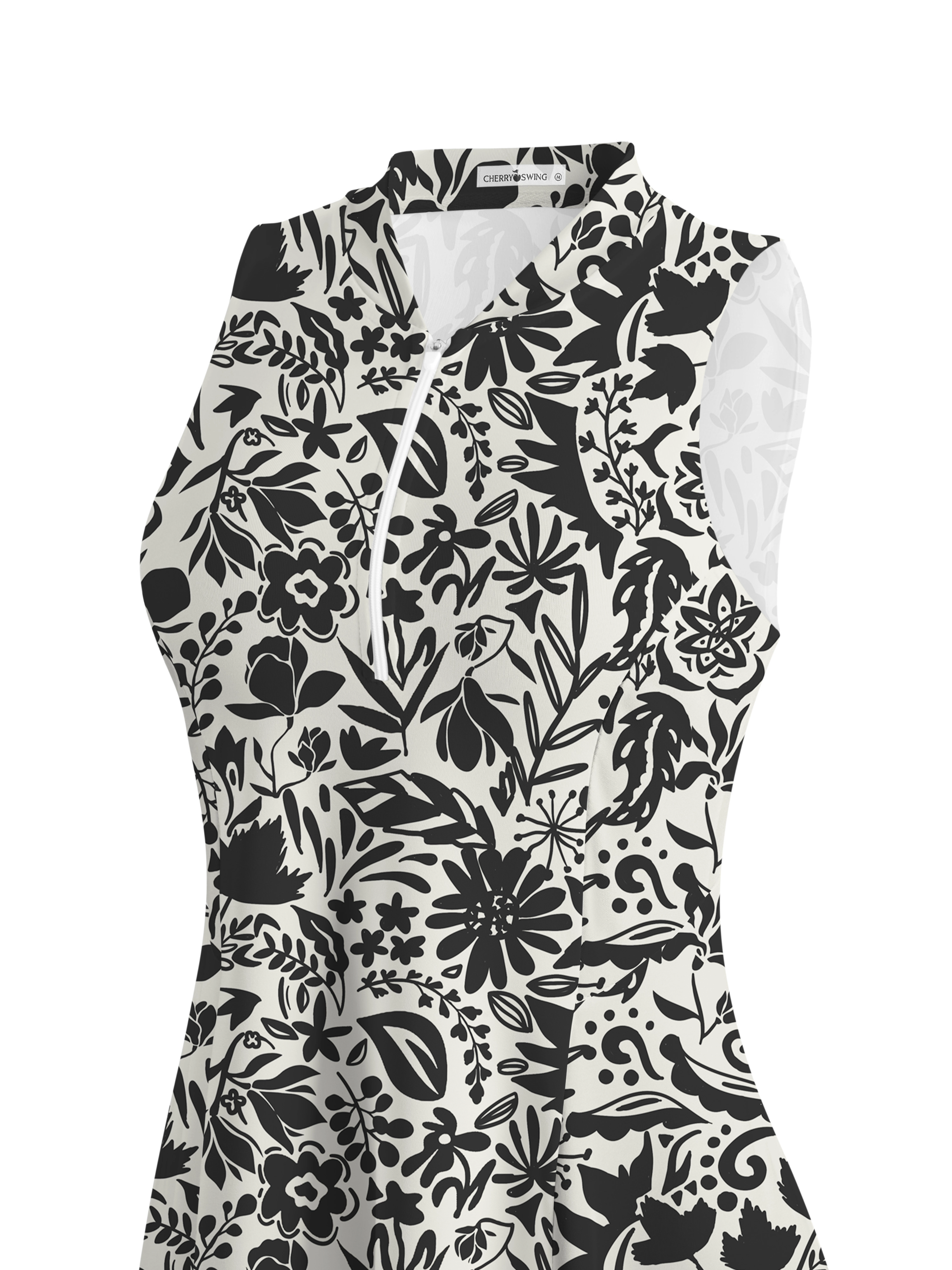 Cherryswing Geometric Art Golf Dress With Shorts