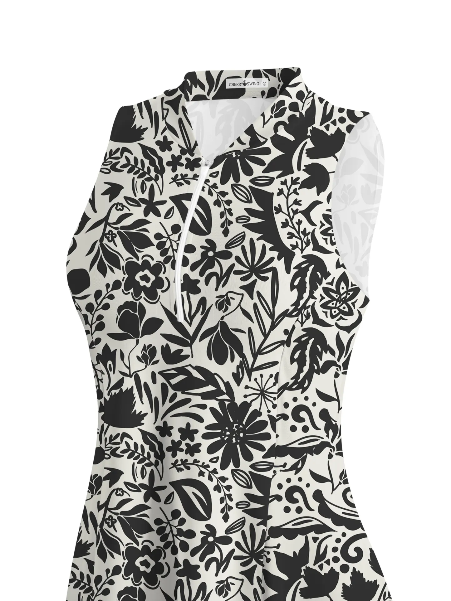 Cherryswing Geometric Art Golf Dress With Shorts