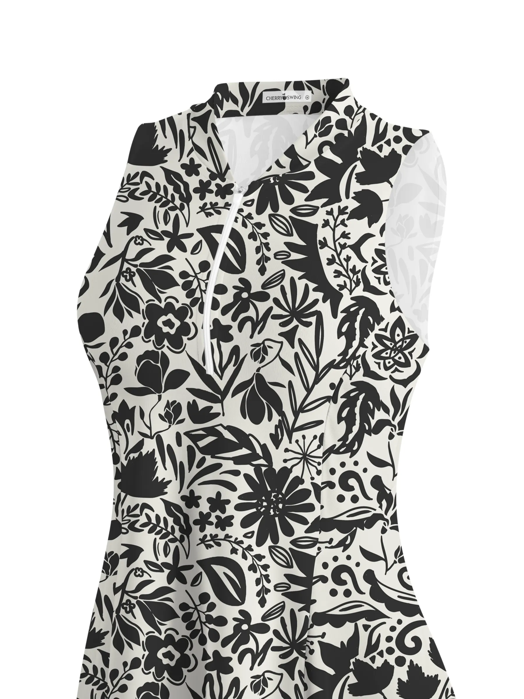 Cherryswing Geometric Art Golf Dress With Shorts