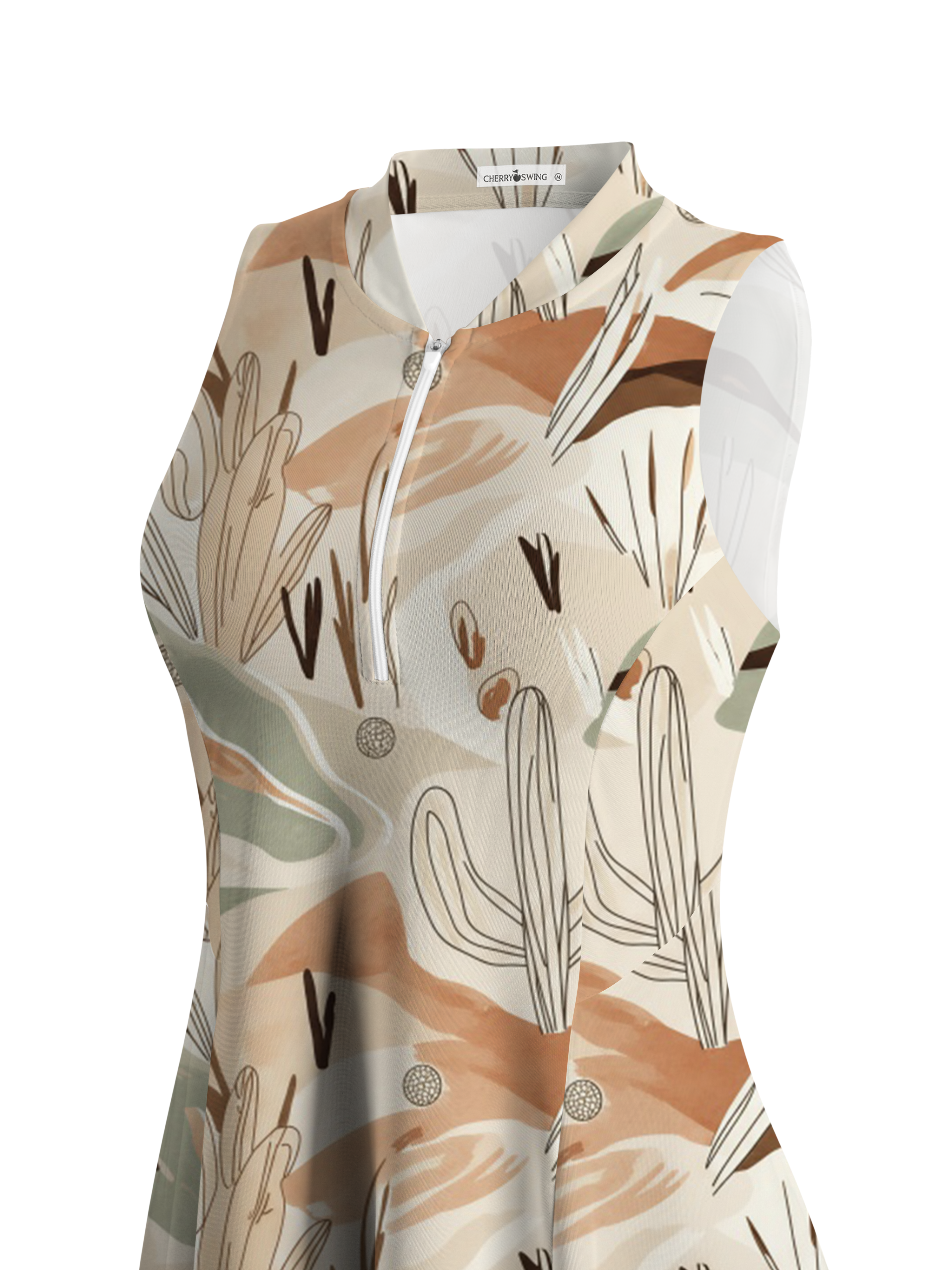 Cherryswing Desert Dunes Links Golf Dress With Shorts