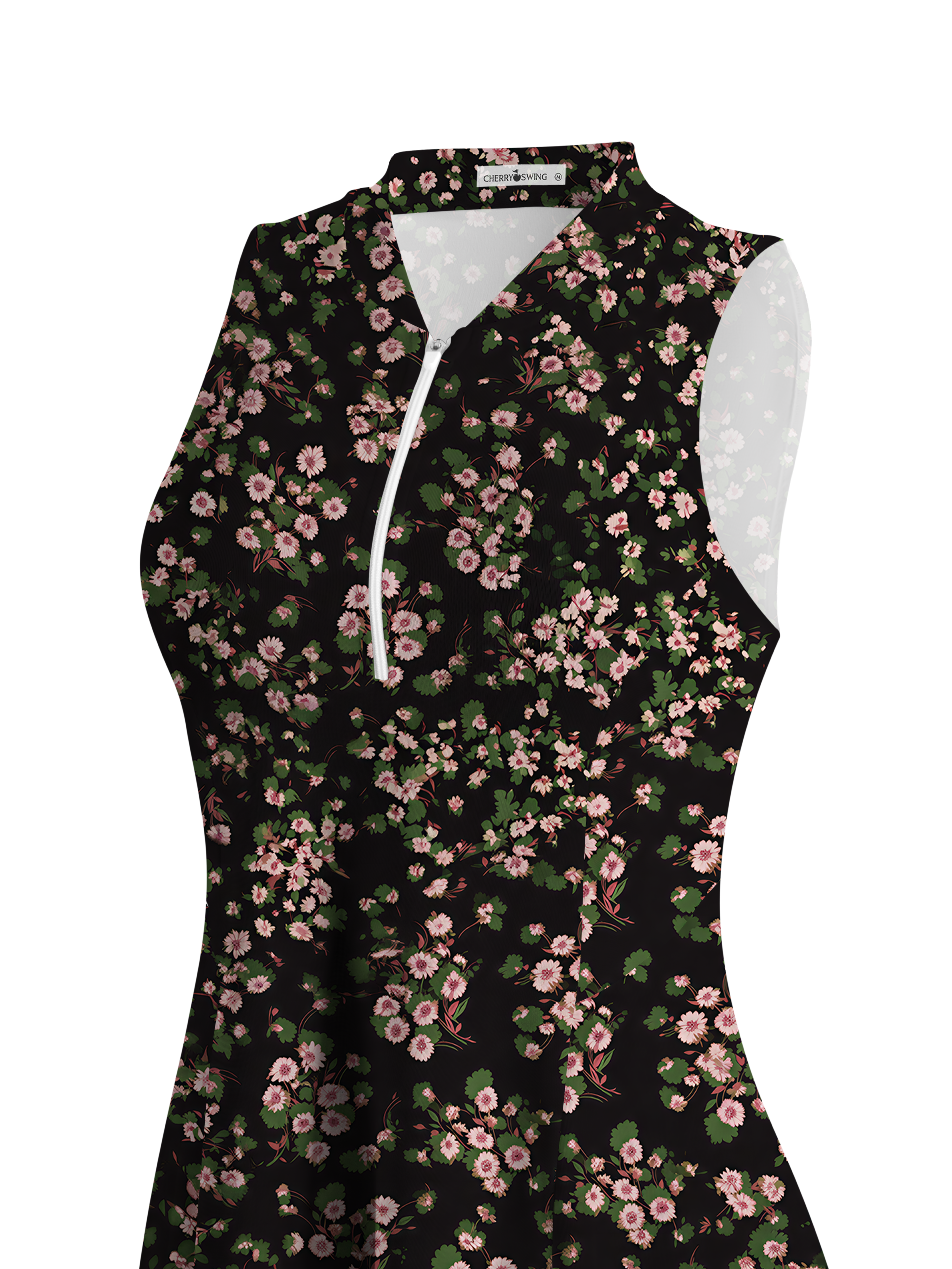 Cherryswing Floral Meadow Print Golf Dress With Shorts