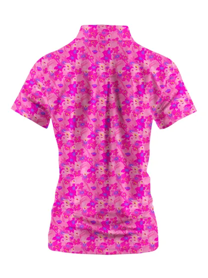 Cherryswing Women's Vibrant Spring Short Sleeve Polos