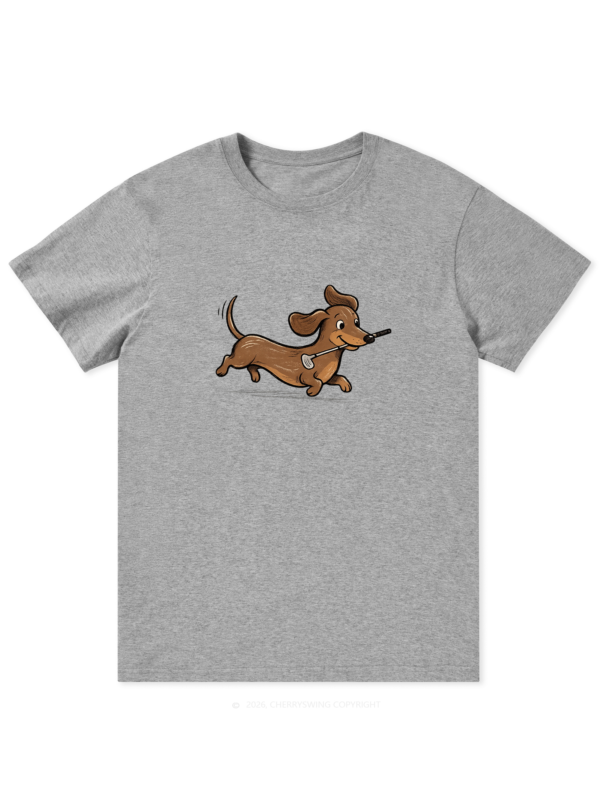 Cherryswing Dachshund Puppy T-shirt For Women