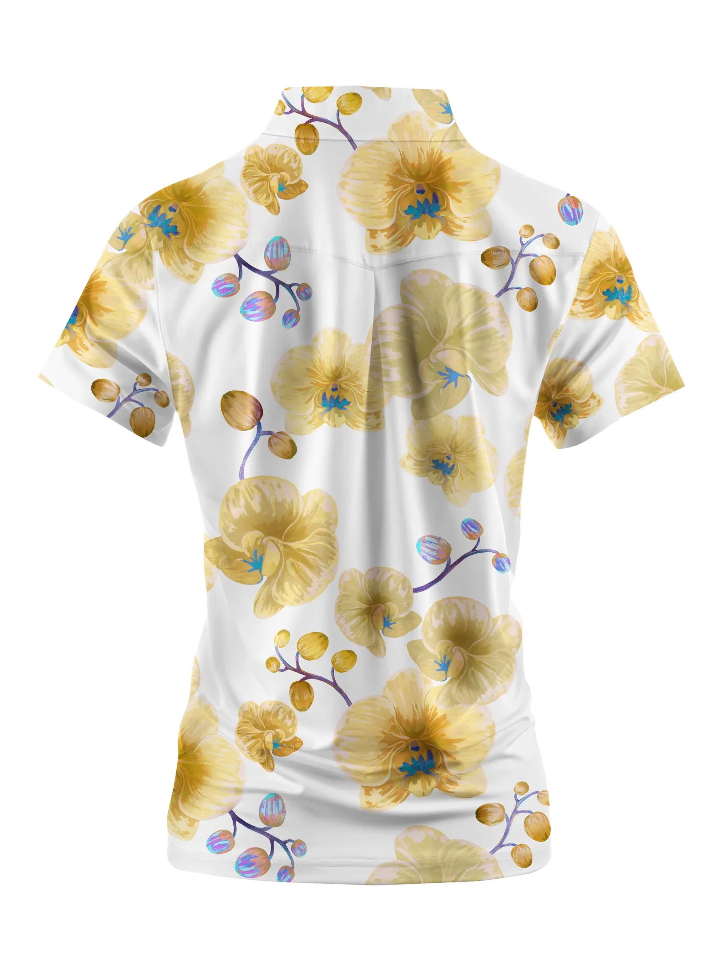 Cherryswing Women's Morning Glory Short Sleeve Polos