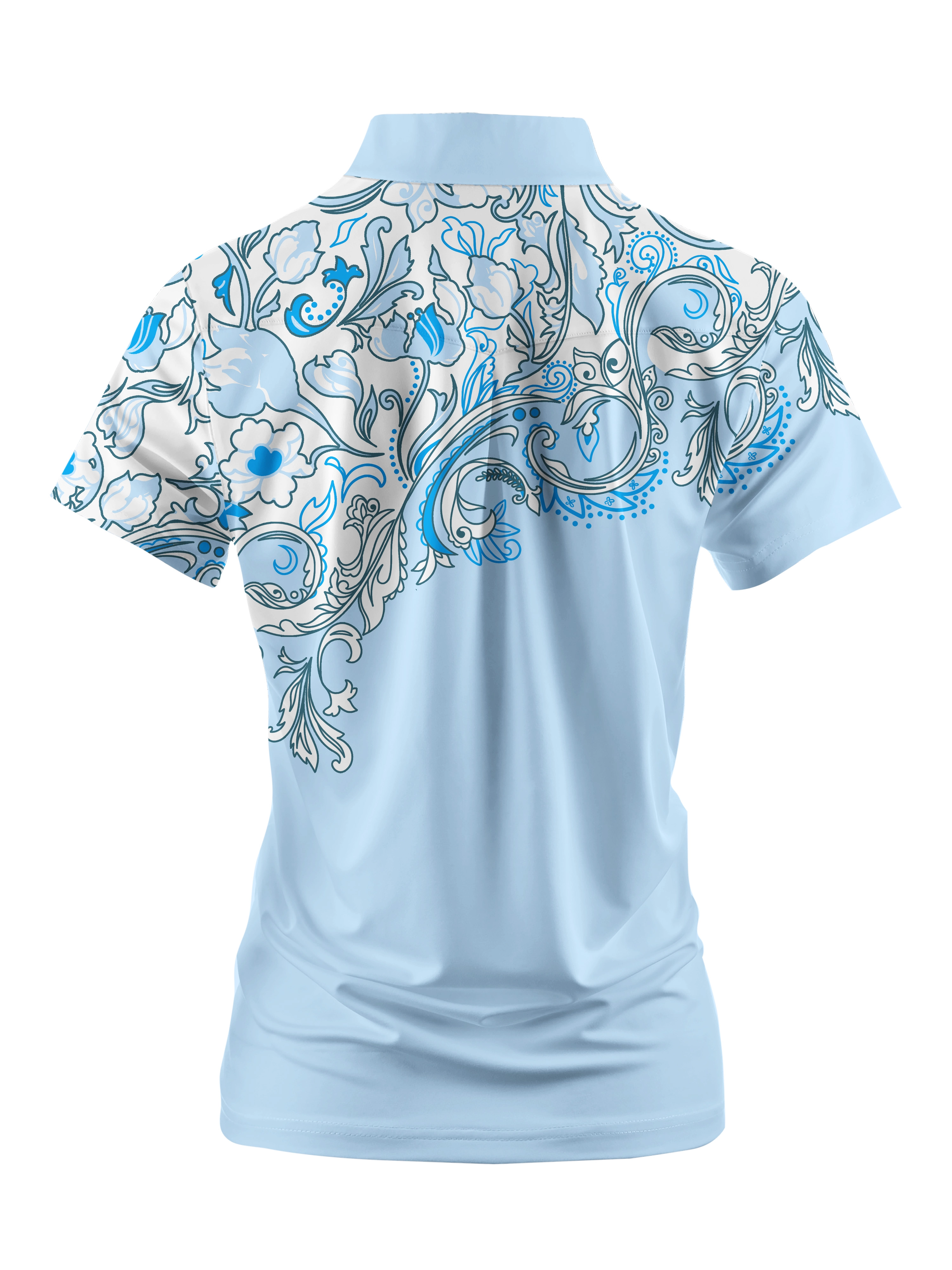 Cherryswing Women's Timeless Artistry Short Sleeve Polos