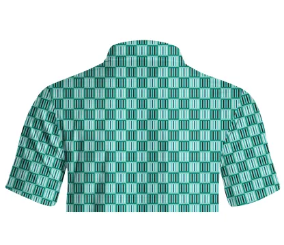 Cherryswing Classic Mosaic Men's Polo Shirt