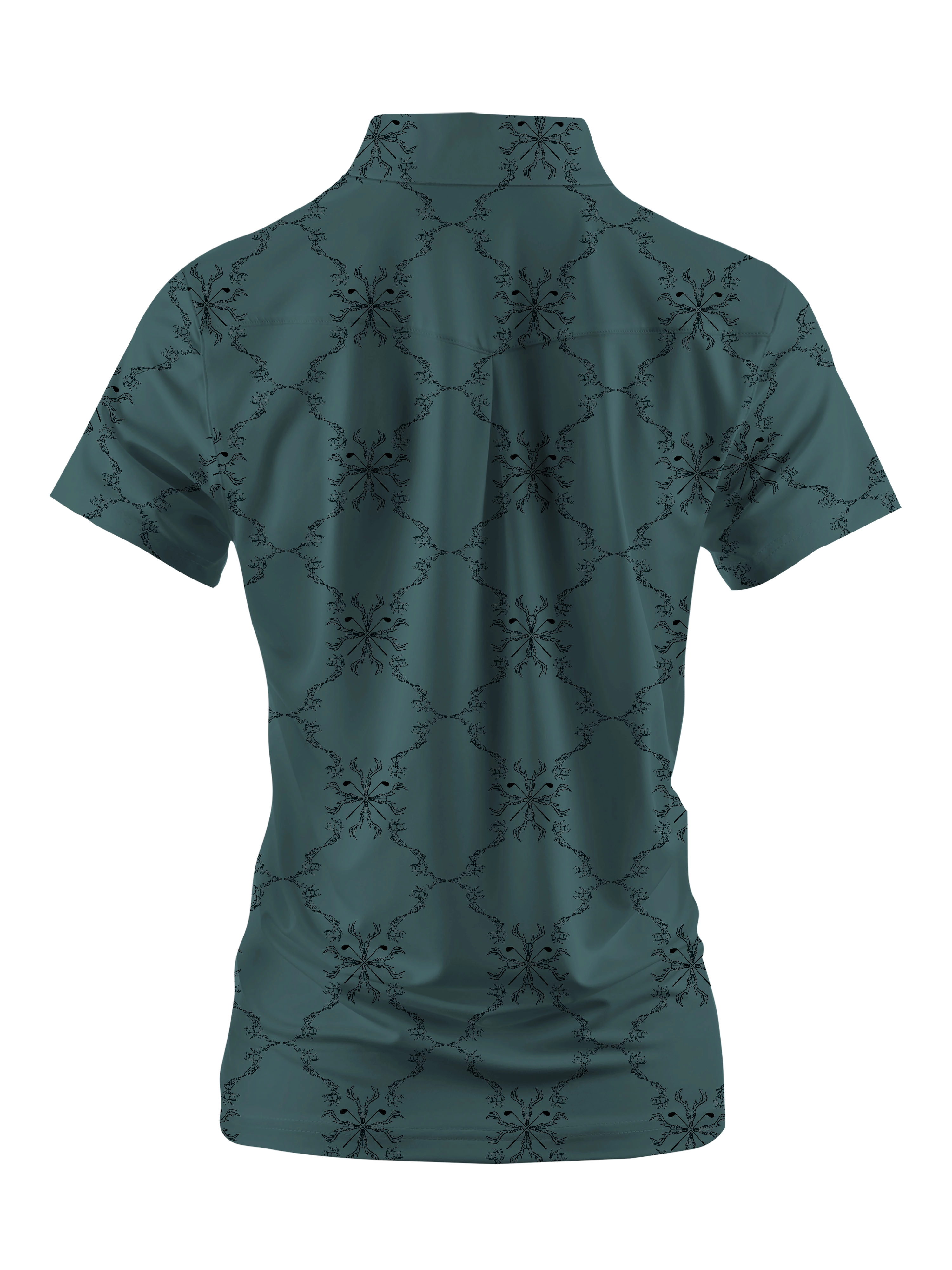 Cherryswing Women's Sense of Mystery Short Sleeve Polos