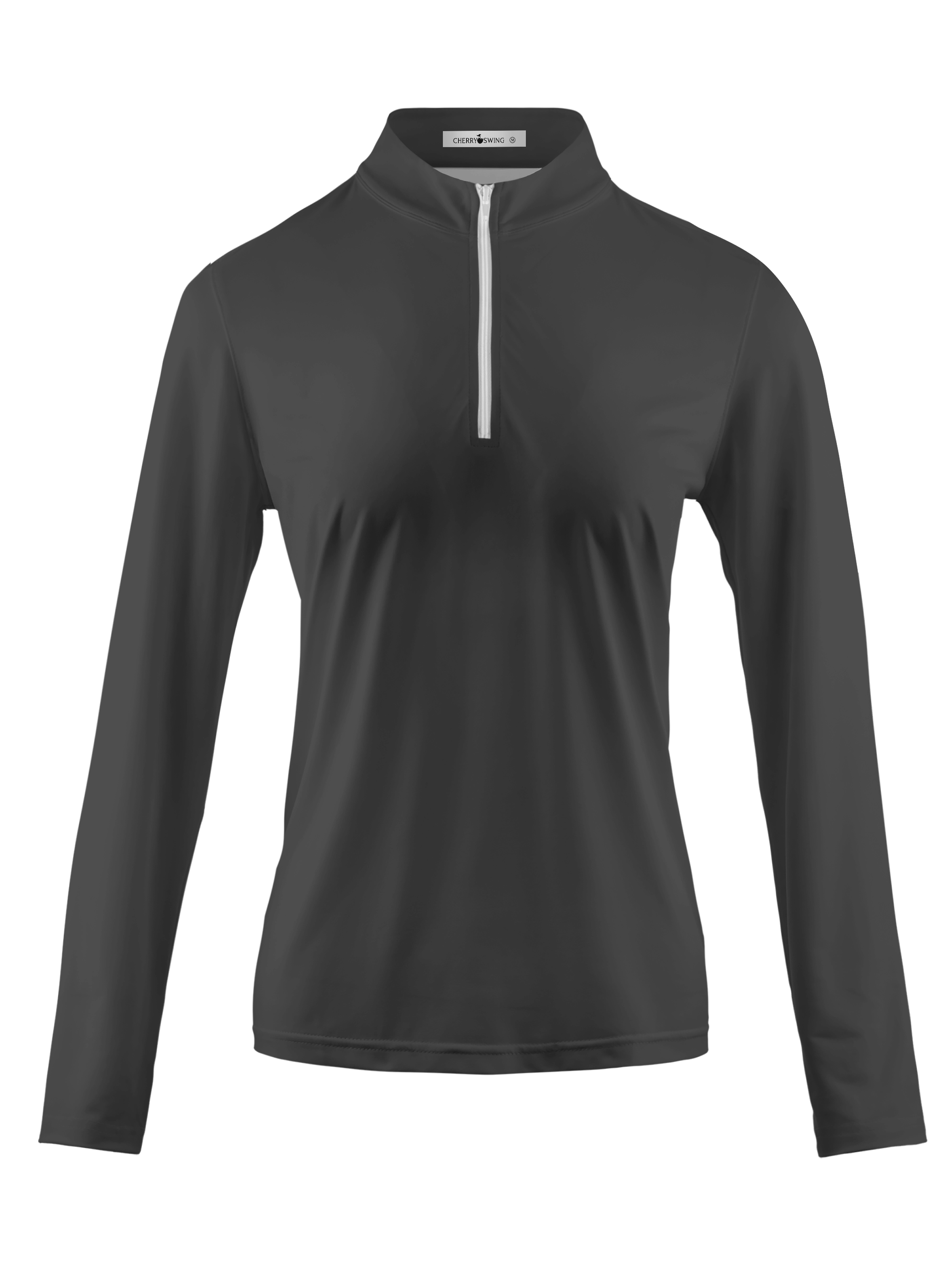 Cherryswing Women's Midnight Slate Long Sleeve Golf Shirt
