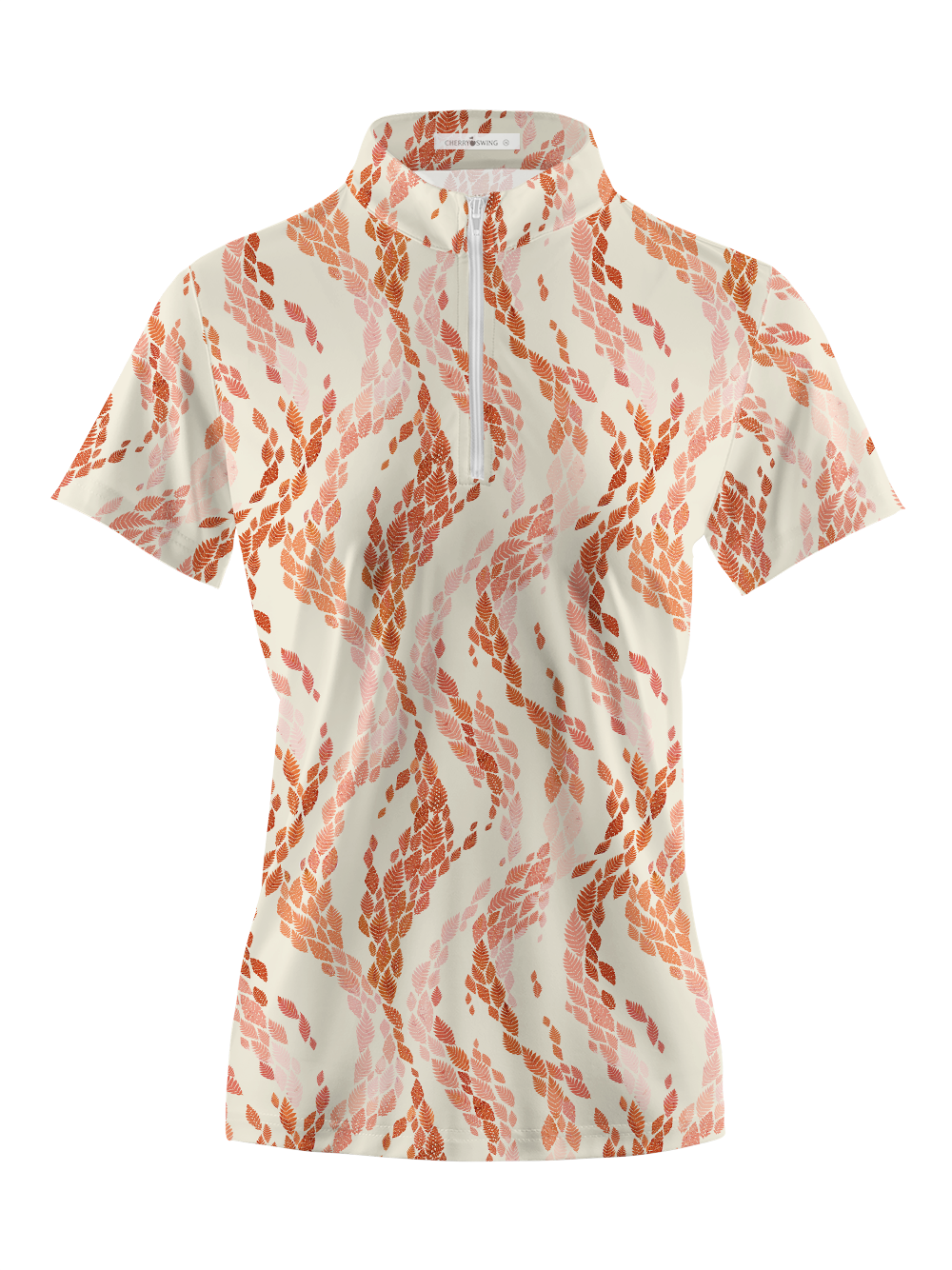 Cherryswing Women's Autumn Trail Short Sleeve Polos