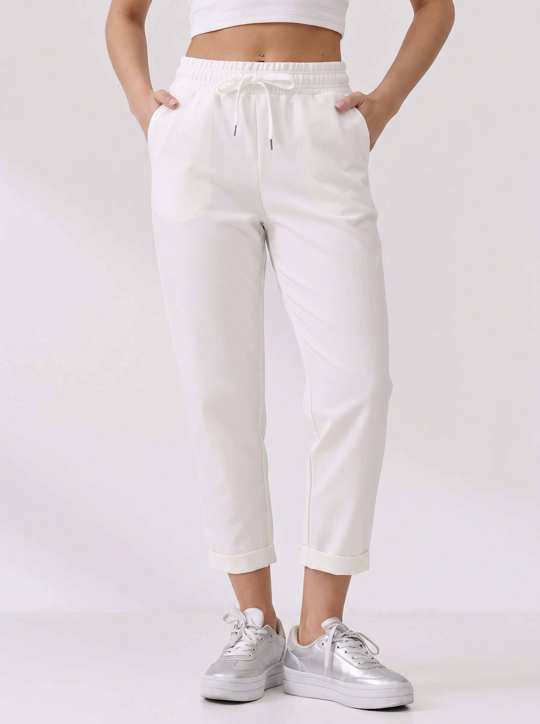 Cherryswing Women's Golf Ankle Pants
