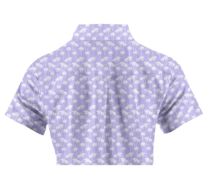 Cherryswing Women's 1/4 Zip Golf Short Sleeve Polo Shirt