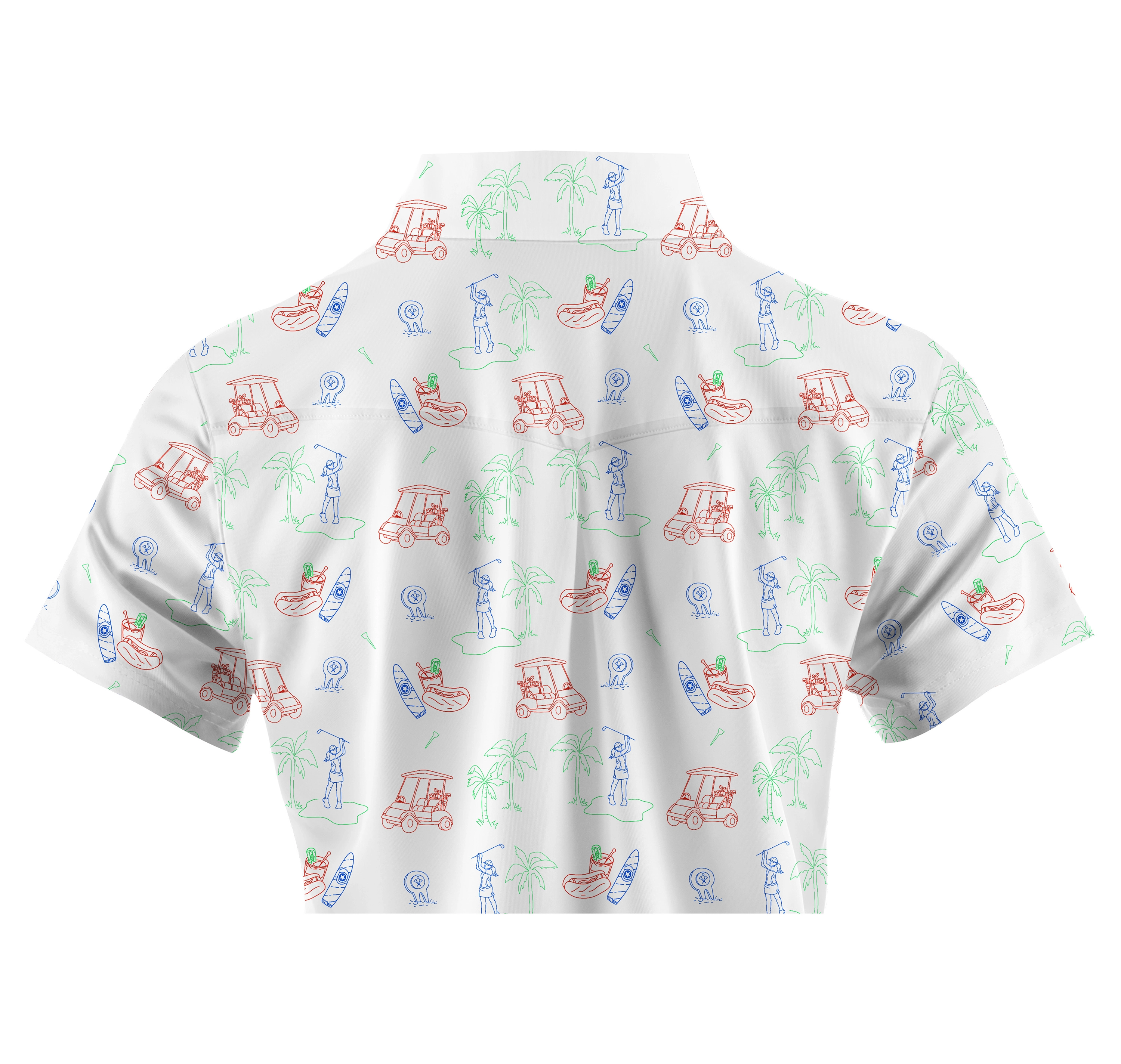 Cherryswing Women's Golf Course Short Sleeve Golf Polo Shirt