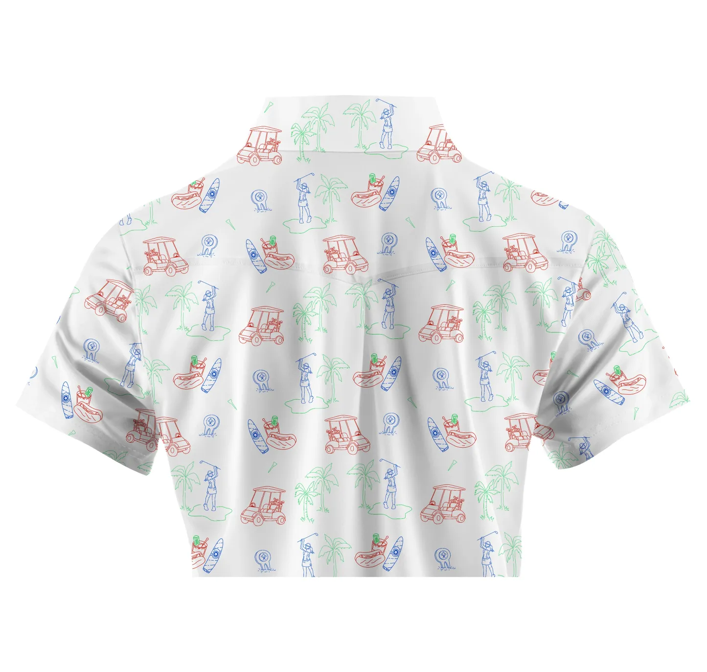 Cherryswing Women's Golf Course Short Sleeve Golf Polo Shirt