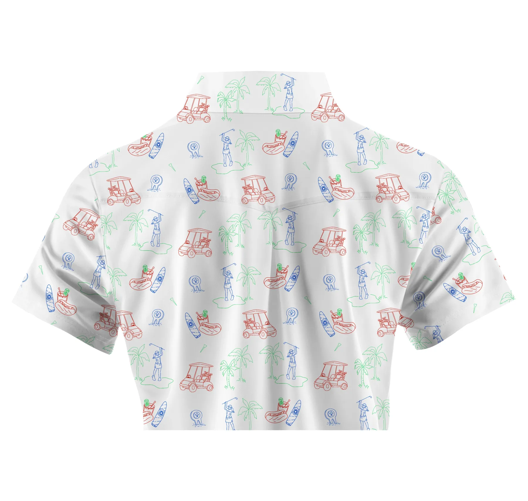 Cherryswing Women's Golf Course Short Sleeve Golf Polo Shirt