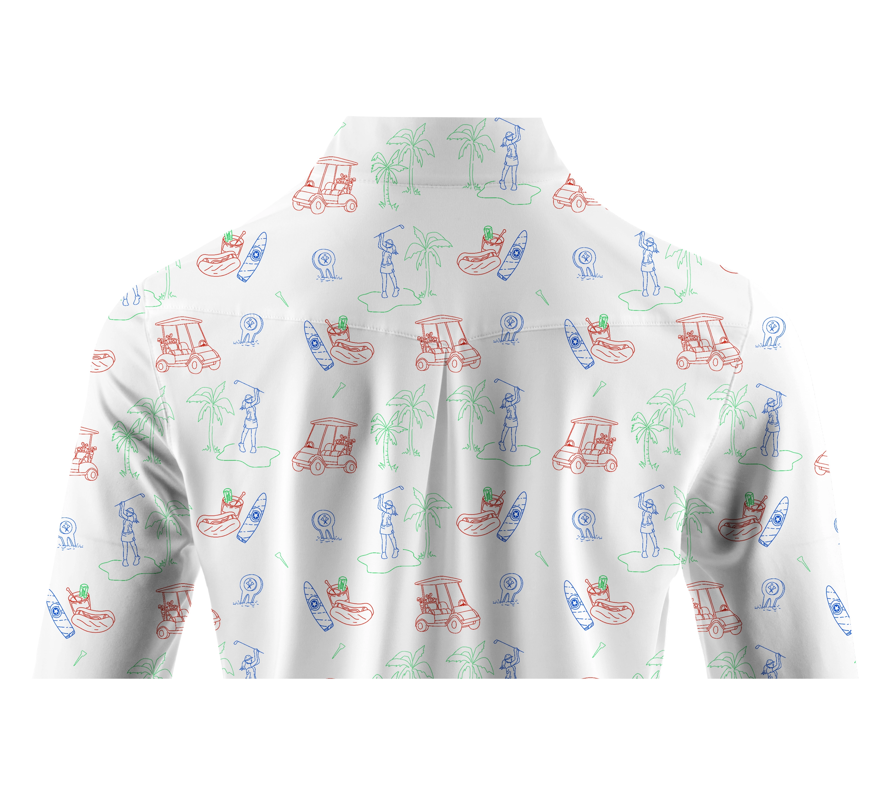 Cherryswing Women's Golf Course Long Sleeve Golf Polo