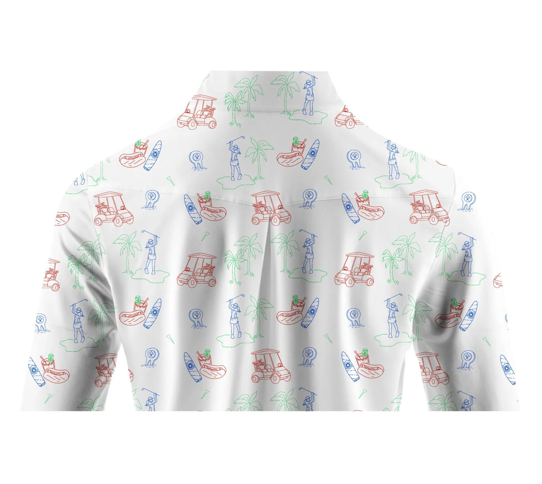 Cherryswing Women's Golf Course Long Sleeve Golf Polo