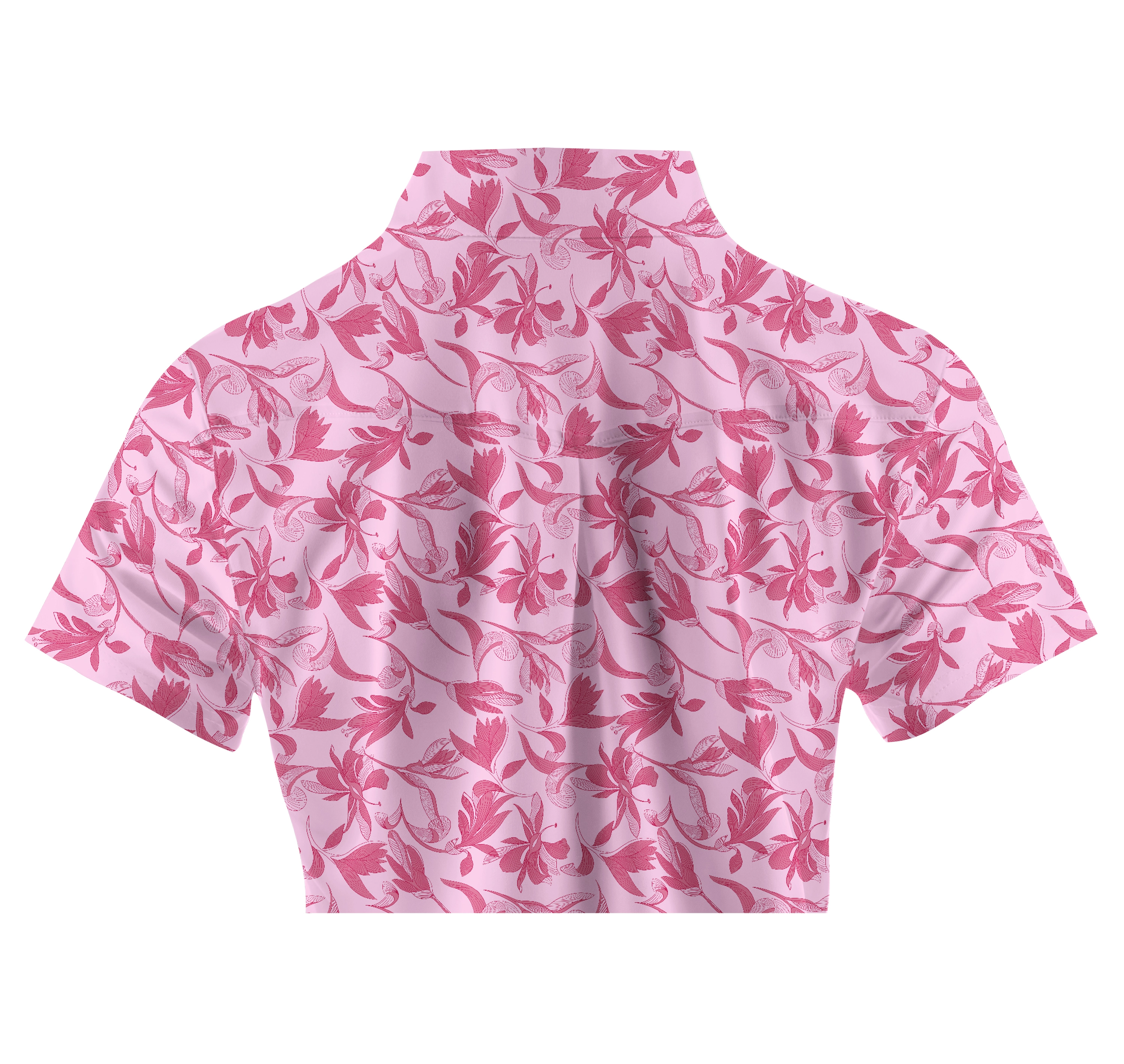 Cherryswing Blossom Print Golf Polo for Women