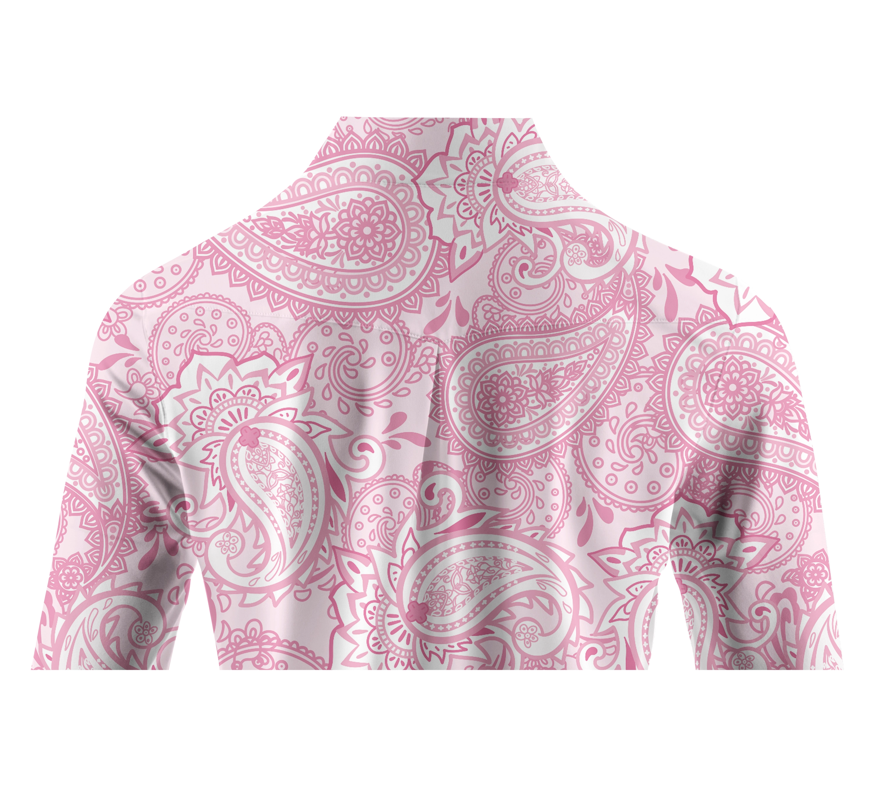 Cherryswing Women's Cashew Flower Golf Long Sleeve Polo Shirt