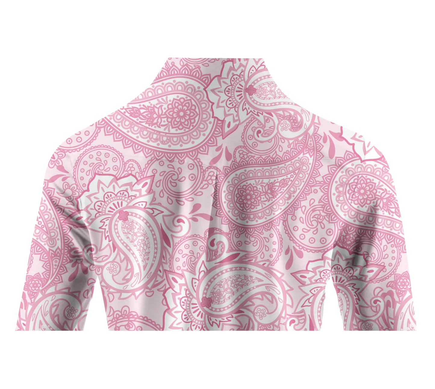 Cherryswing Women's Cashew Flower Golf Long Sleeve Polo Shirt