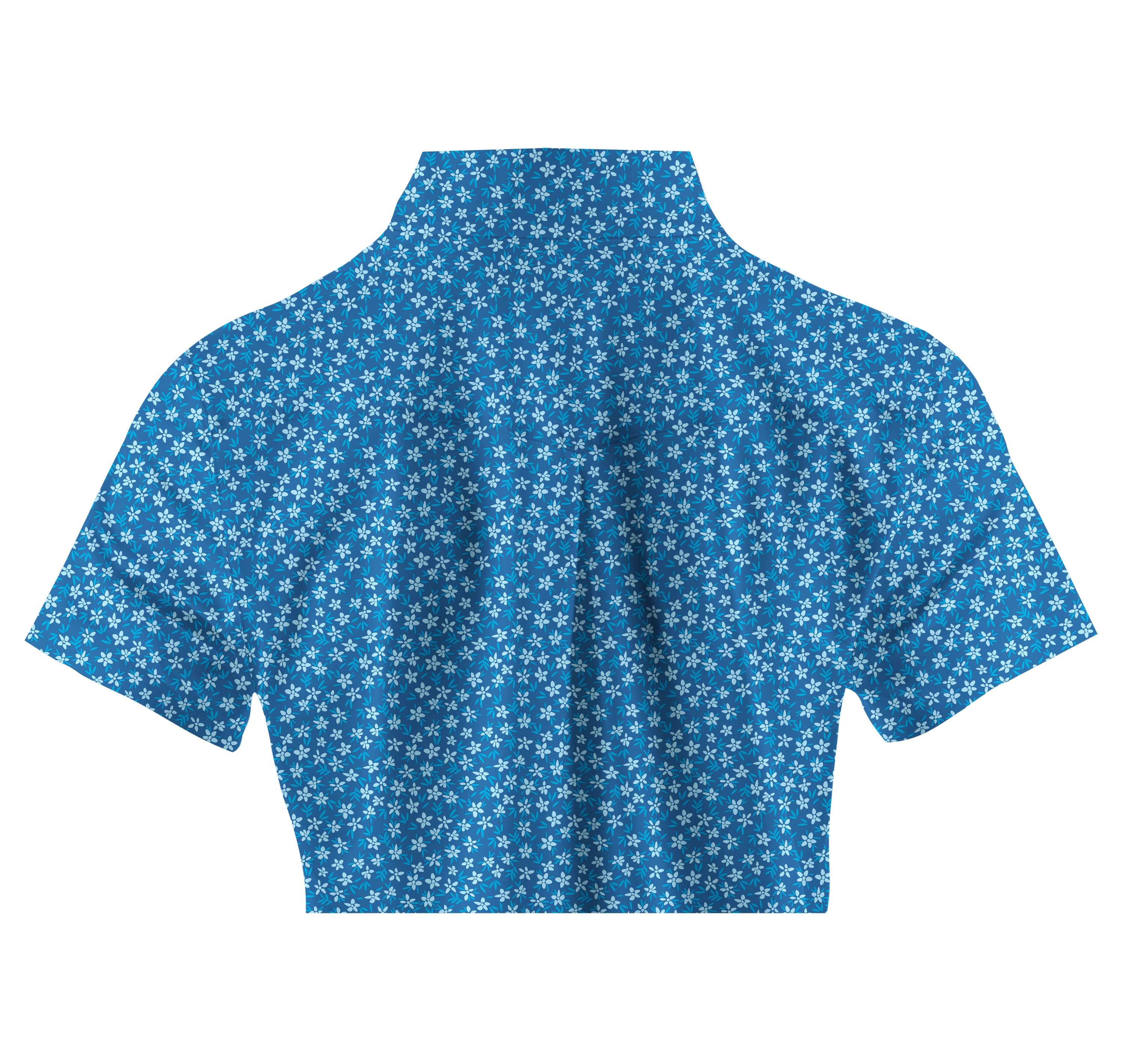 Cherryswing Women's Flowers Golf Short Sleeve Polo Shirt