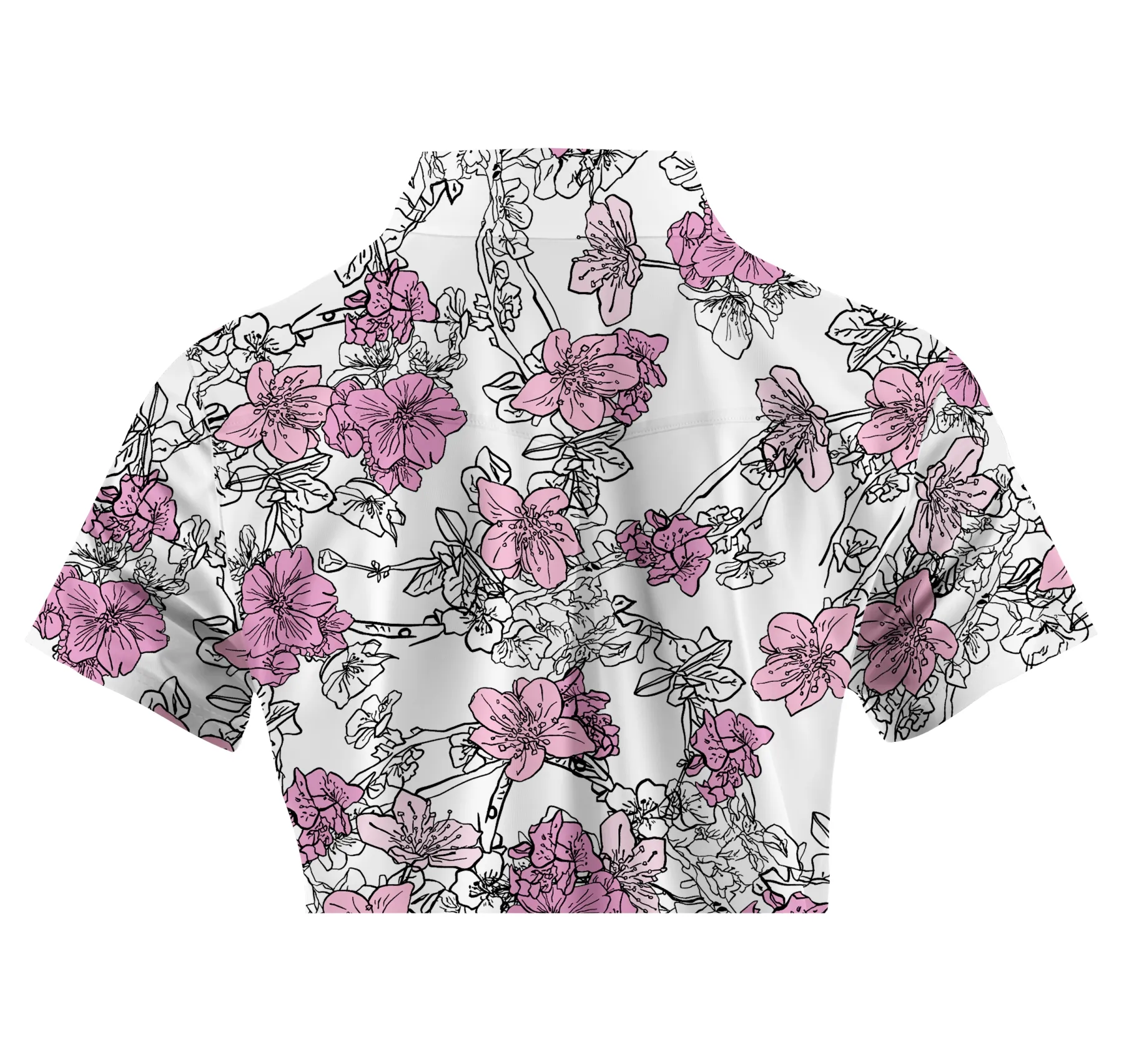 Cherryswing Women's Blossom Golf Short Sleeve Polo Shirt